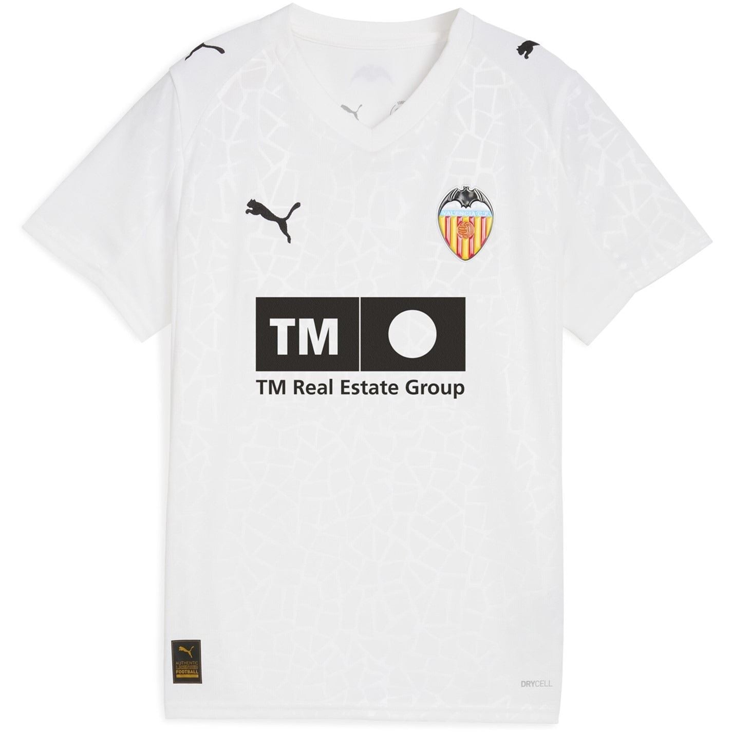Puma Valencia Home Shirt 2025 2026 Juniors