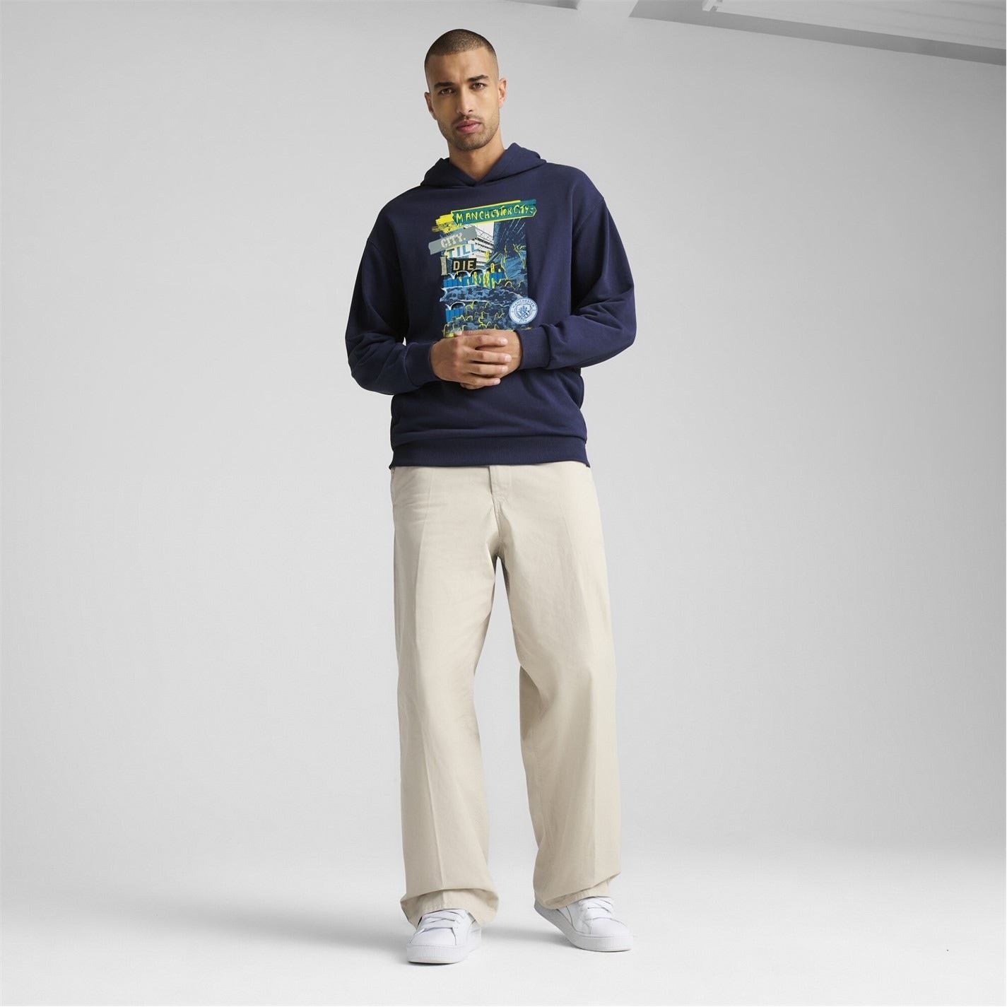Puma Manchester City Ftblnrgy+ Hoodie Adults