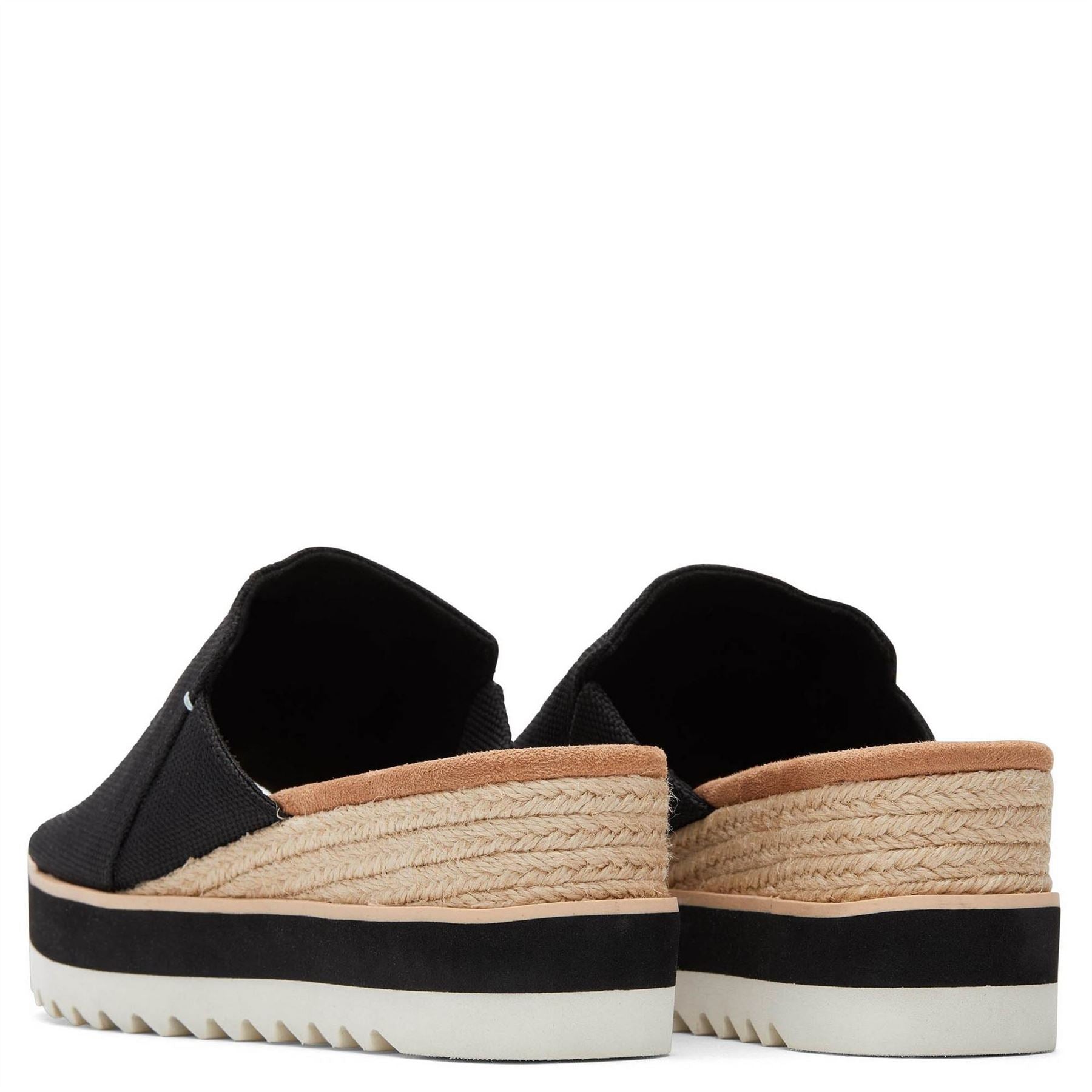 Toms Diana Wedge Heel Open Toe Mules