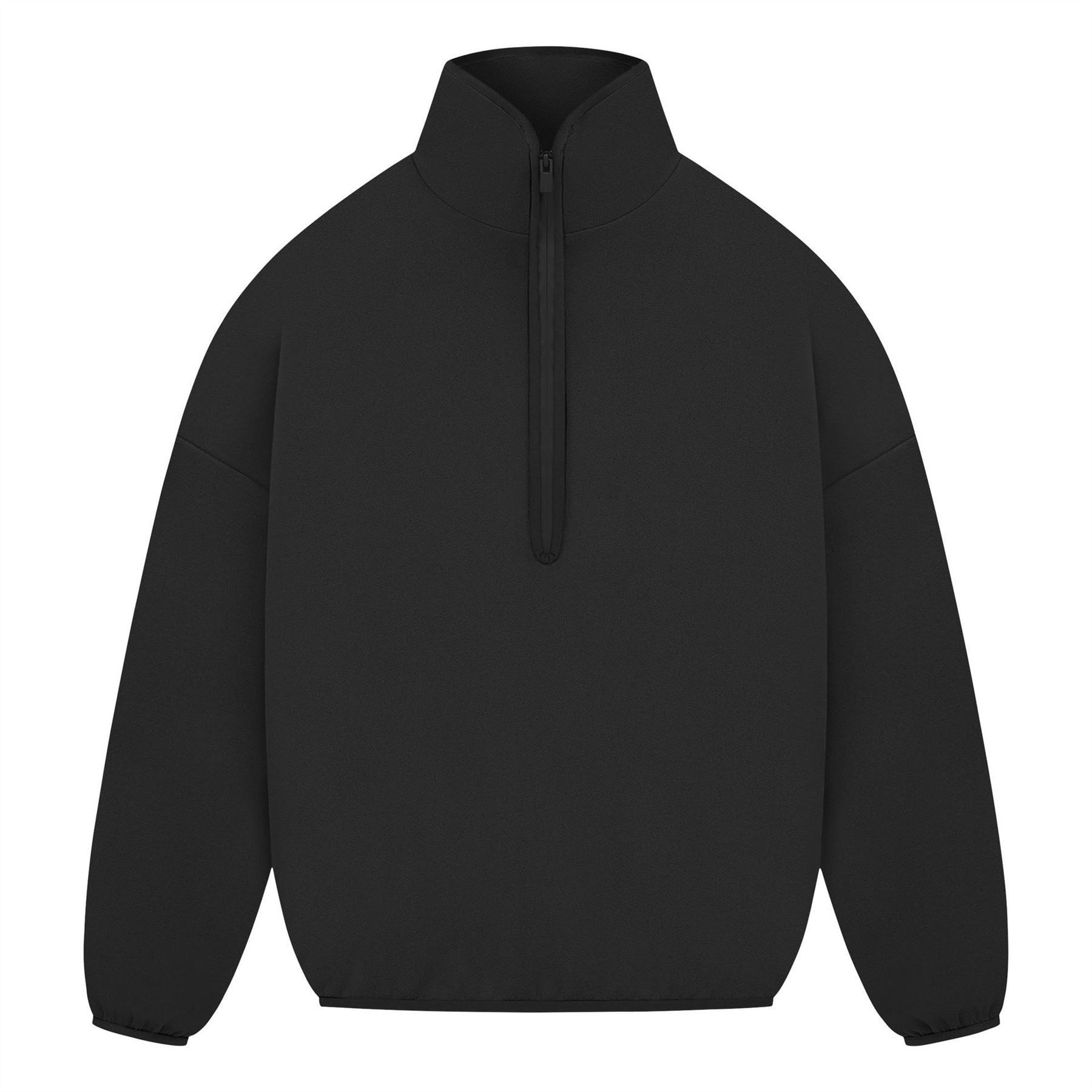 adidas Lettering Relaxed Fit Funnel Neck Long Sleeve Drop Shoulder Athletic Top