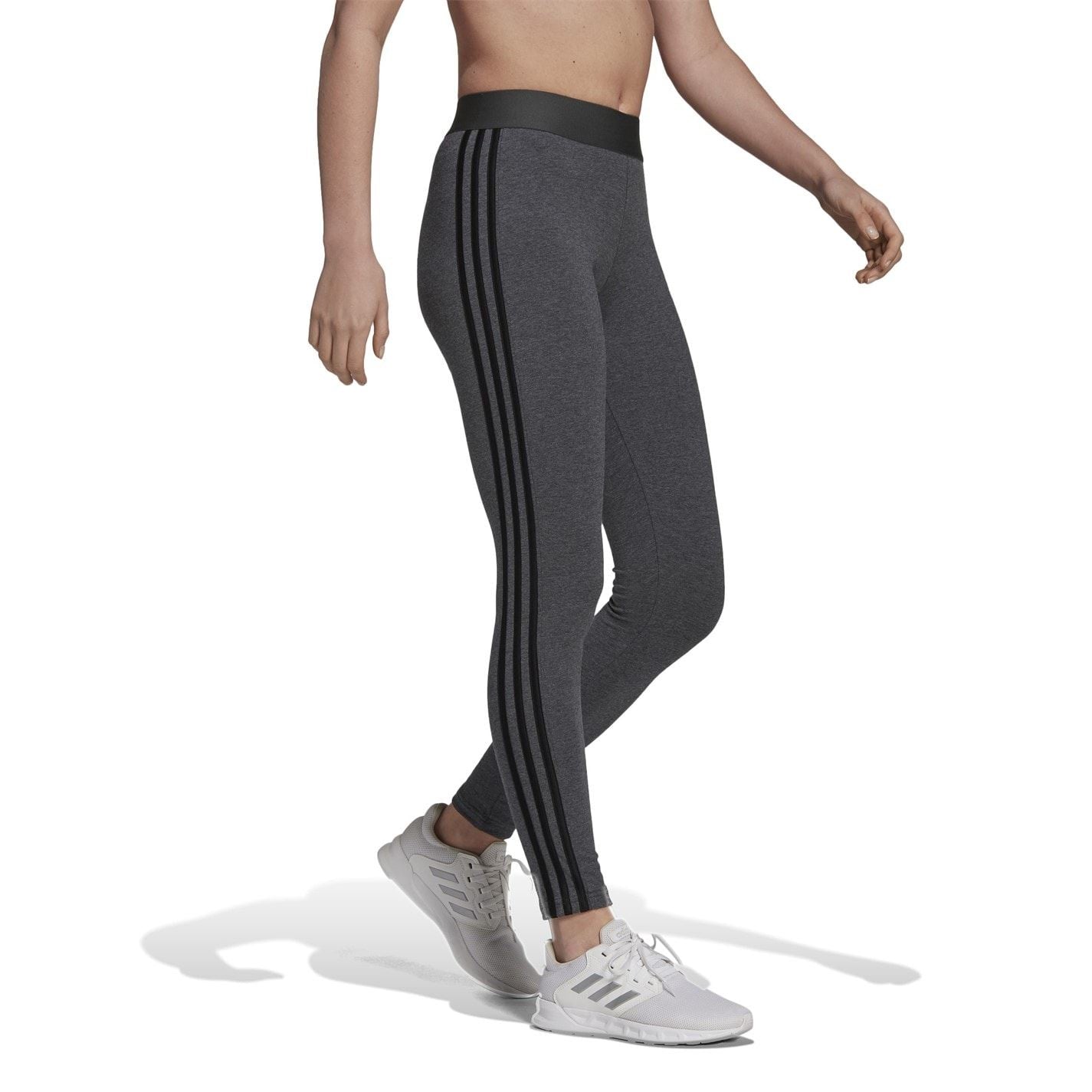 adidas Womens Essentials 3 Stripe Leggings