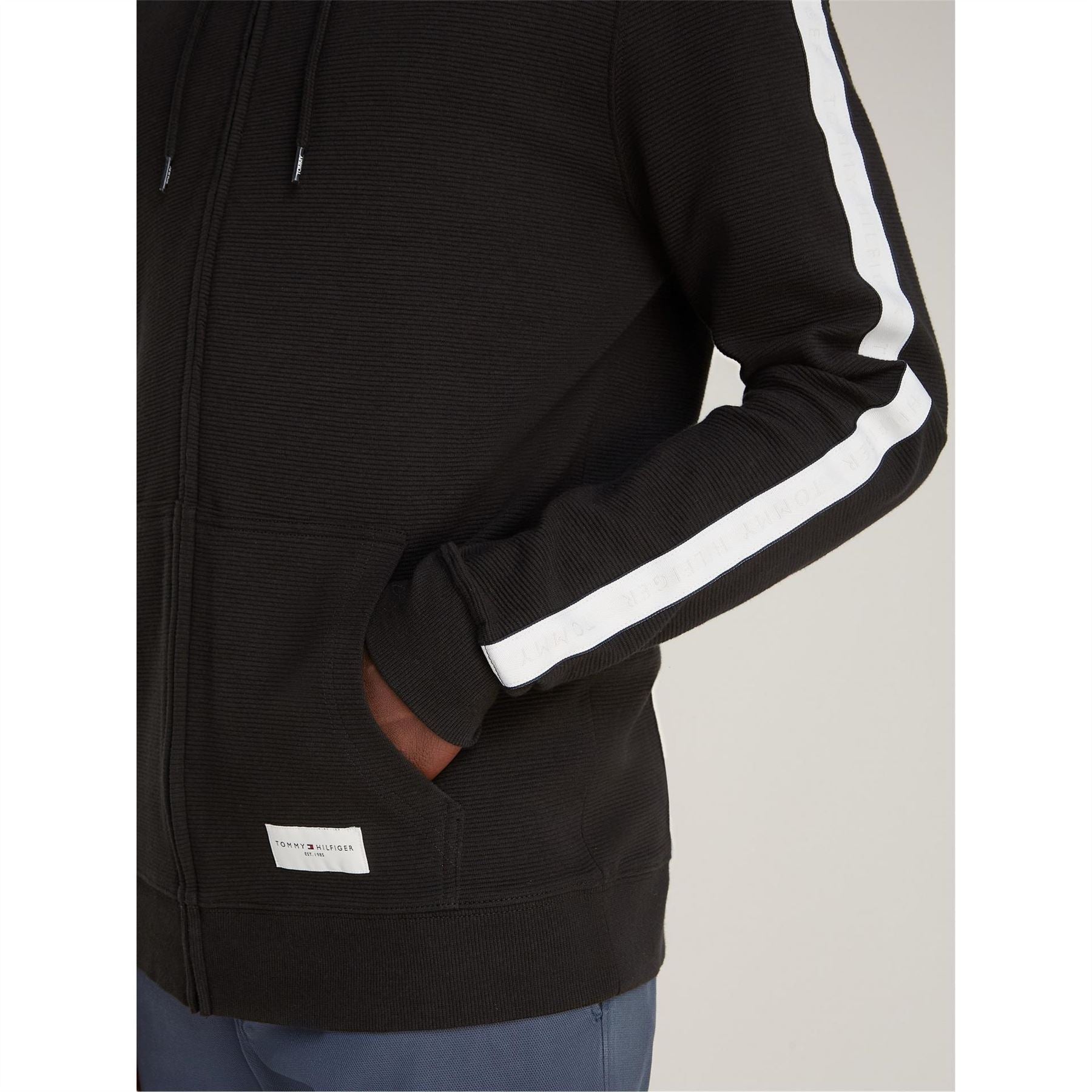 Tommy Hilfiger Sleeved Full Zip Hoodie