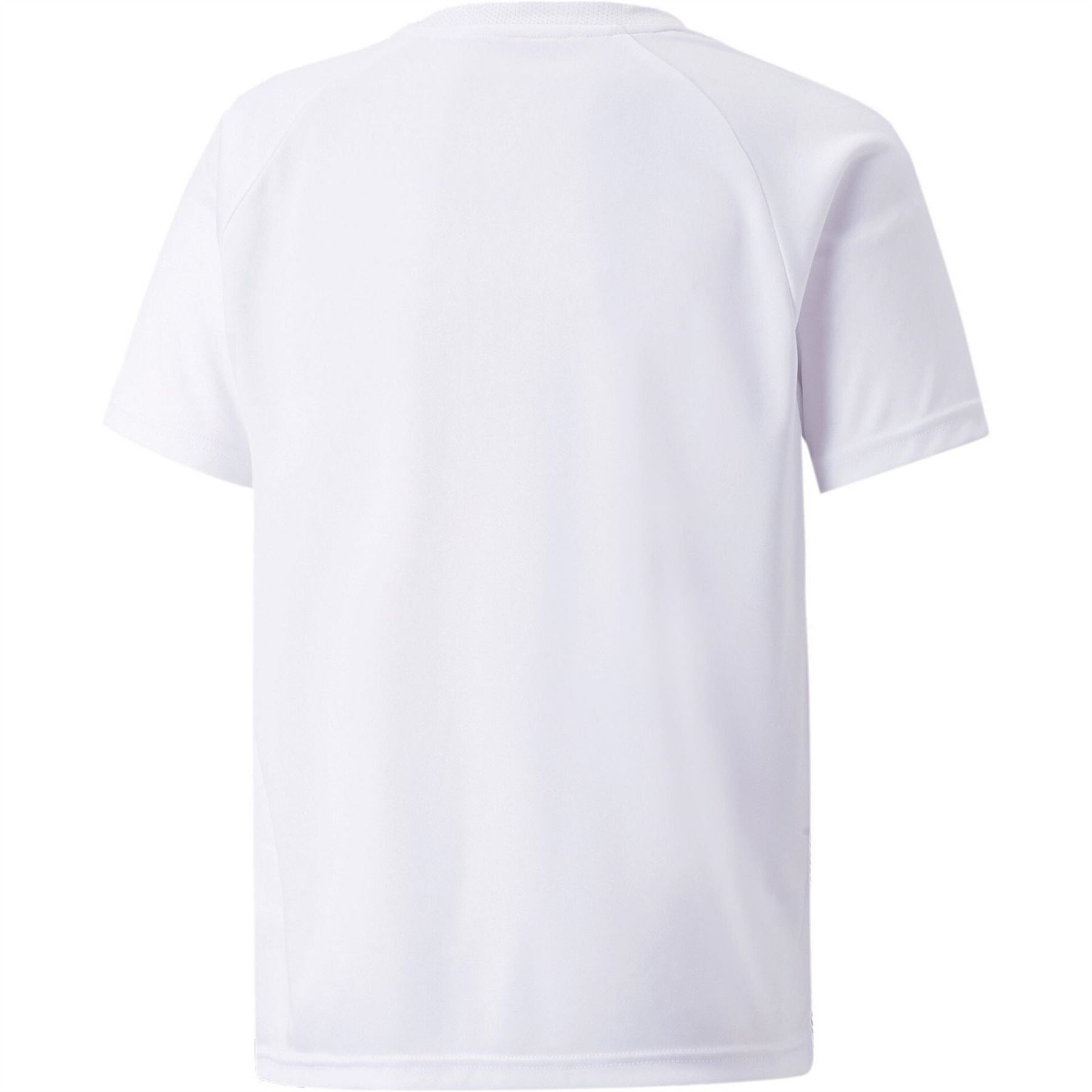 Puma Teamliga Striped Jersey Jr T-Shirt Unisex Kids