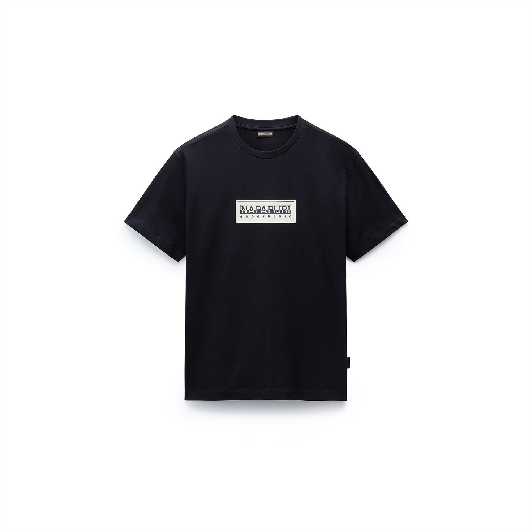 Napapijri Box Print Crew Neck Regular Fit T-Shirt