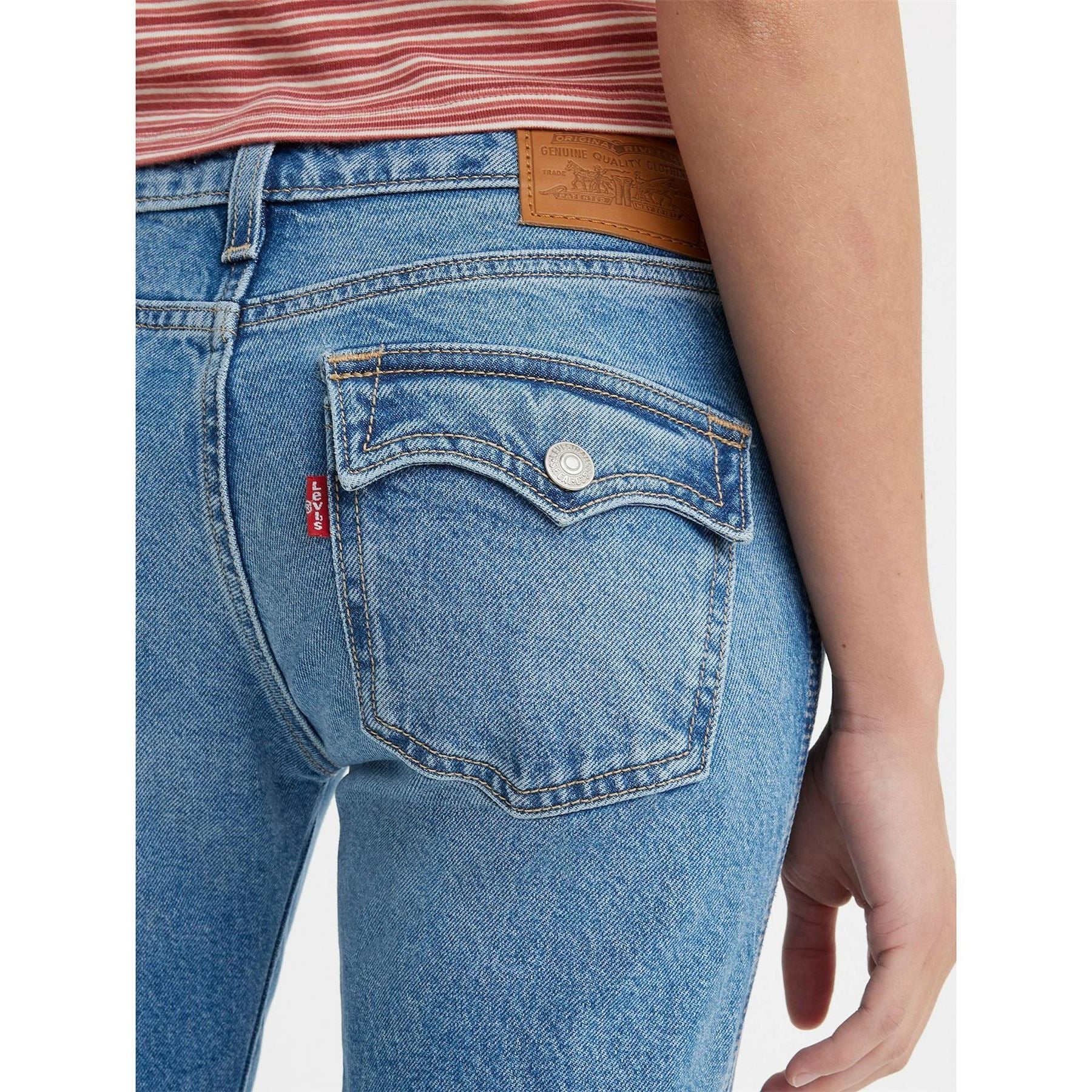 Levis Noughties Boot Relaxed Fit Jeans