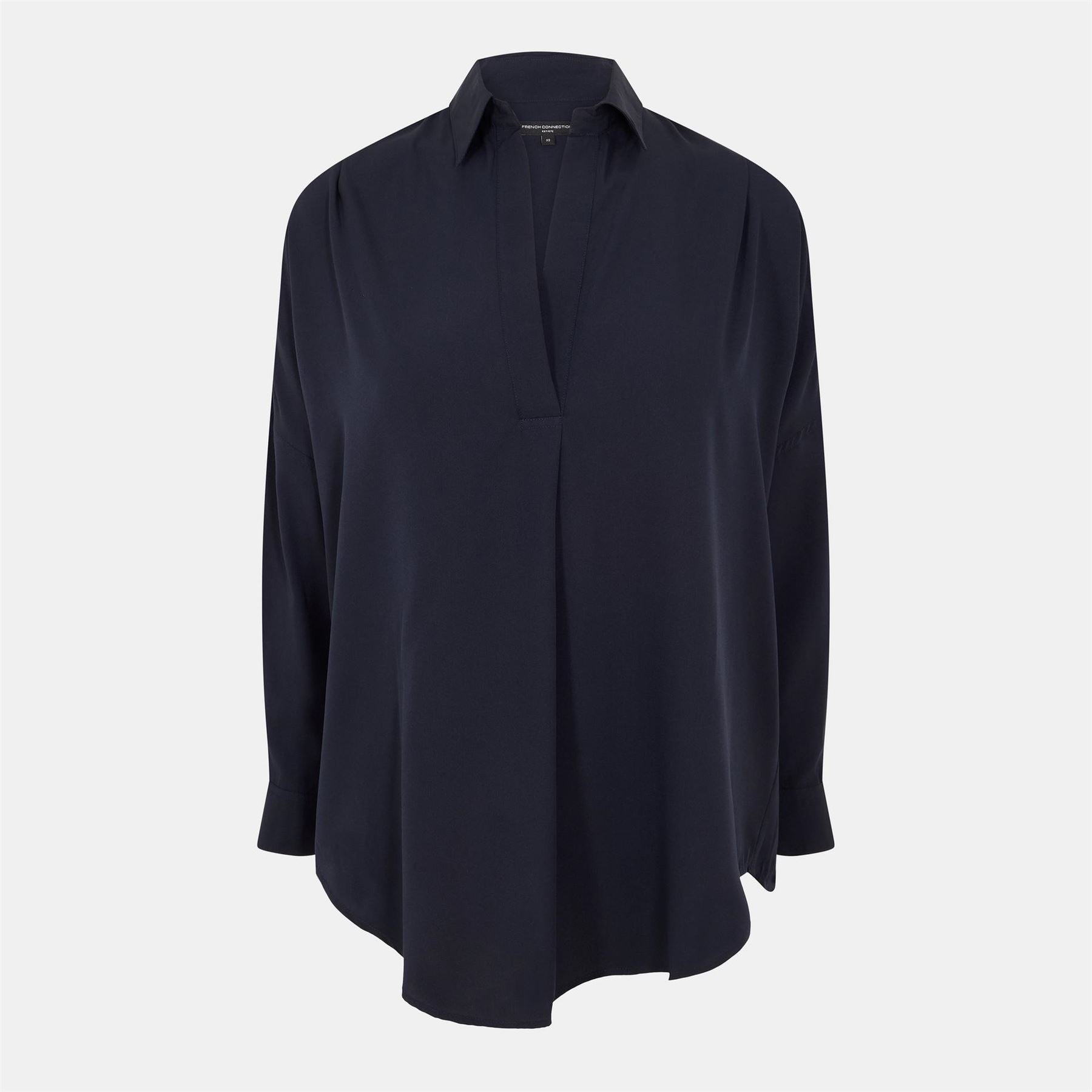 French Connection Relaxed Fit Long Sleeve Blouse
