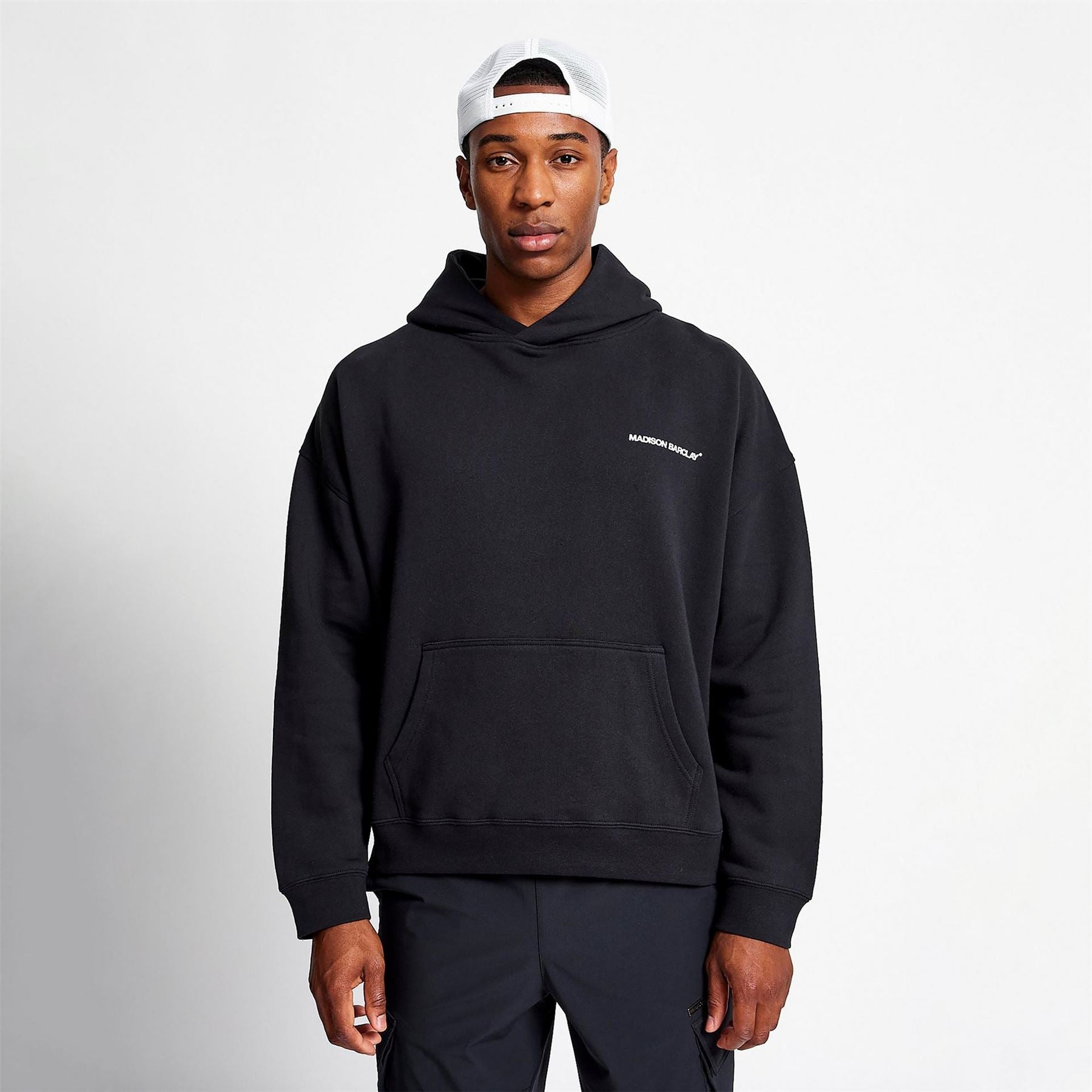 Madison Barclay Brghs Hooded Relaxed Fit Sweatshirt