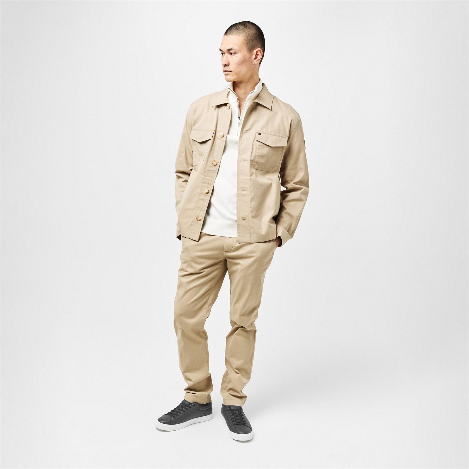Tommy Hilfiger Court Lth Flag Ess