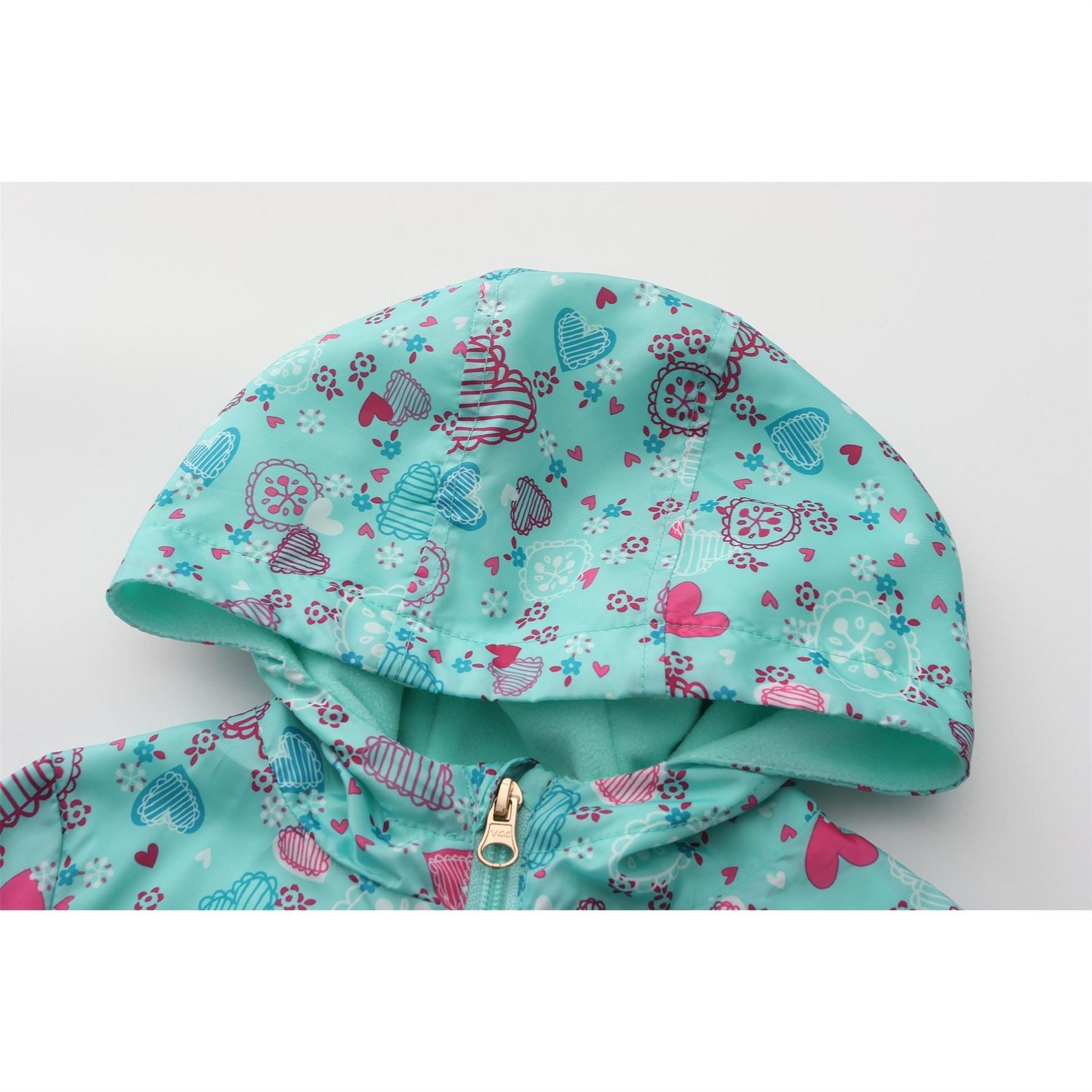 Firetrap Enchanted Blossom Pink Floral Hooded Long Sleeve  Anorak