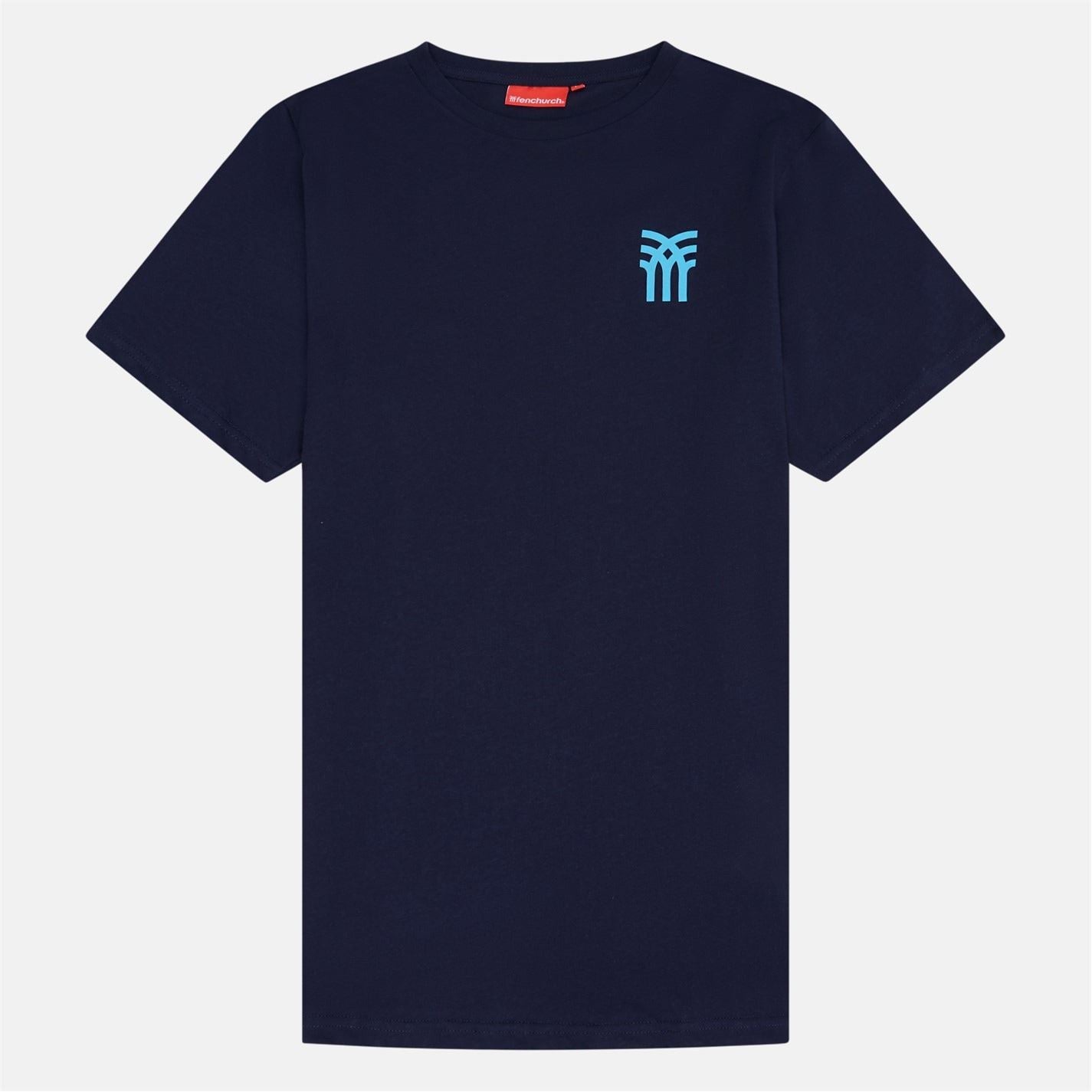 Fenchurch Trax Lettering Regular Fit Crew Neck T-Shirt