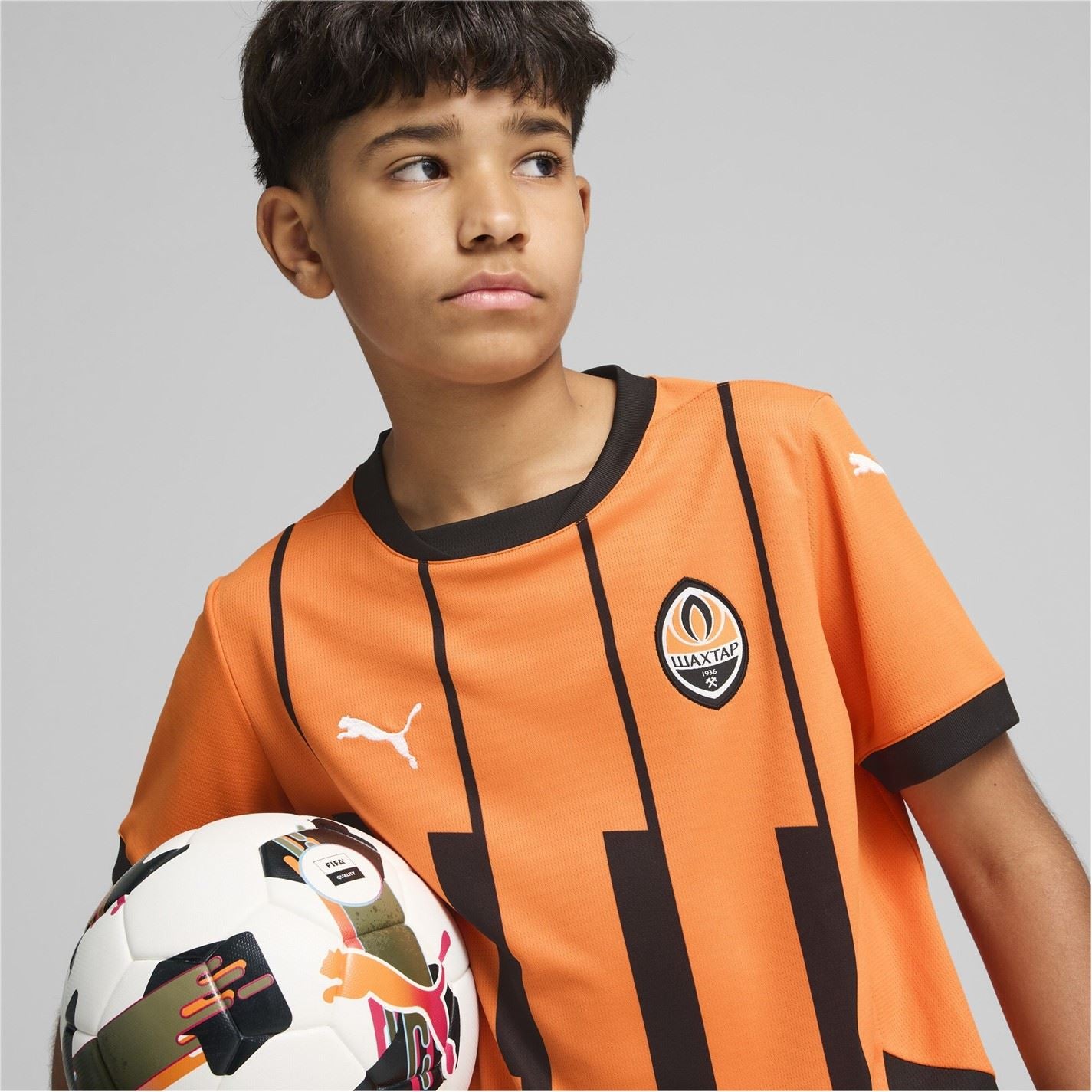 Puma Fc Shakhtar Donetsk Home Shirt 2024 2025 Juniors