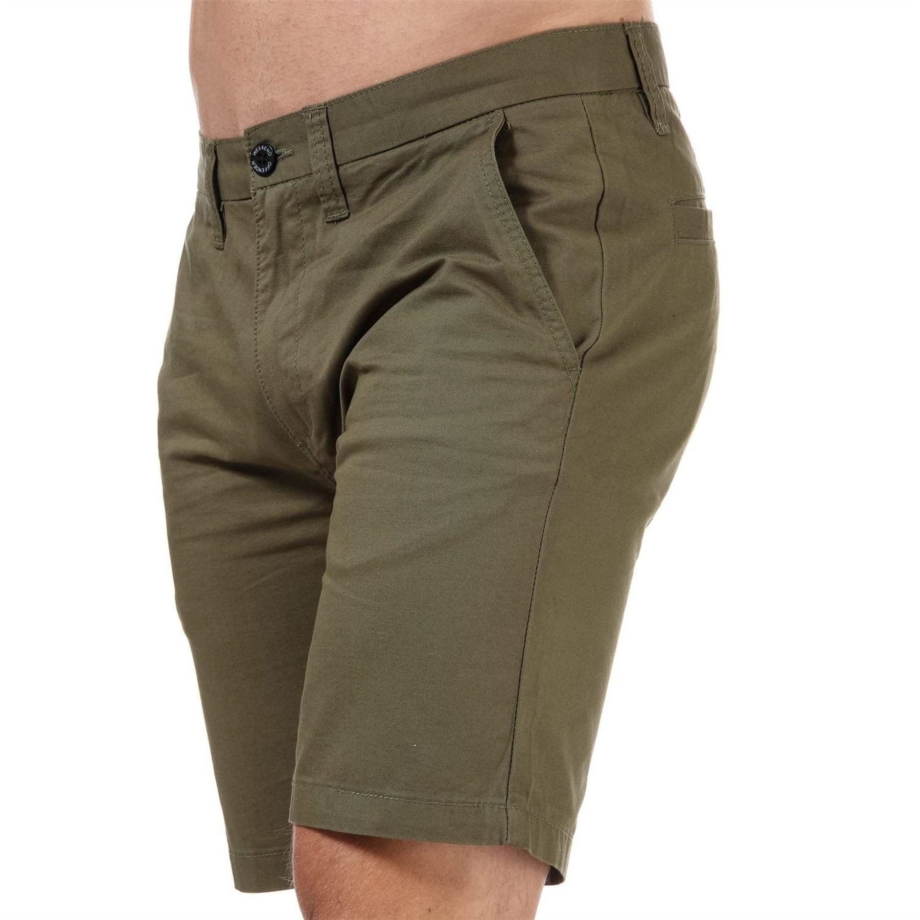 Weekend Offender Dillenger Cotton Twill Chino Shorts
