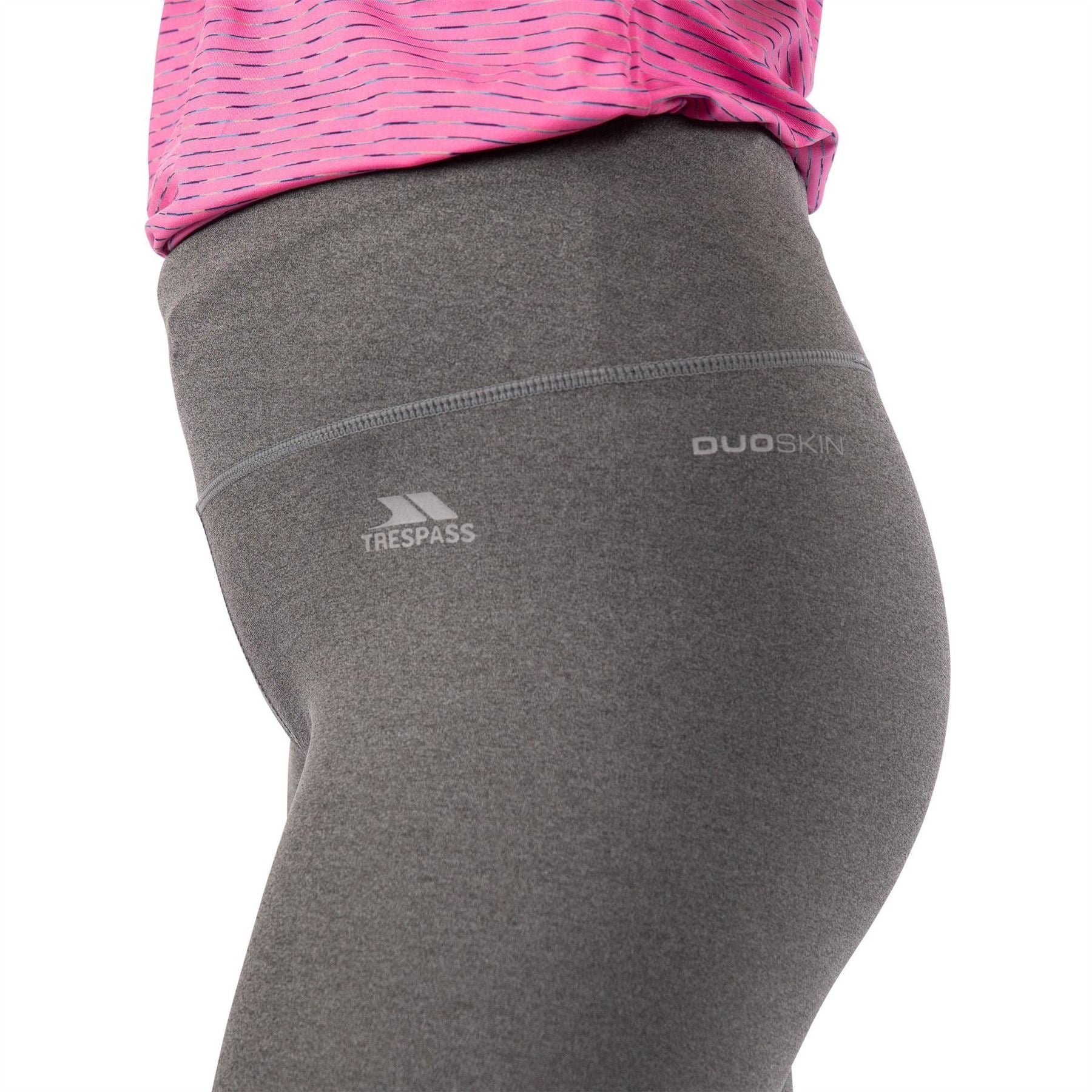 Trespass Vivien Solid Patterned Shapewear Leggings