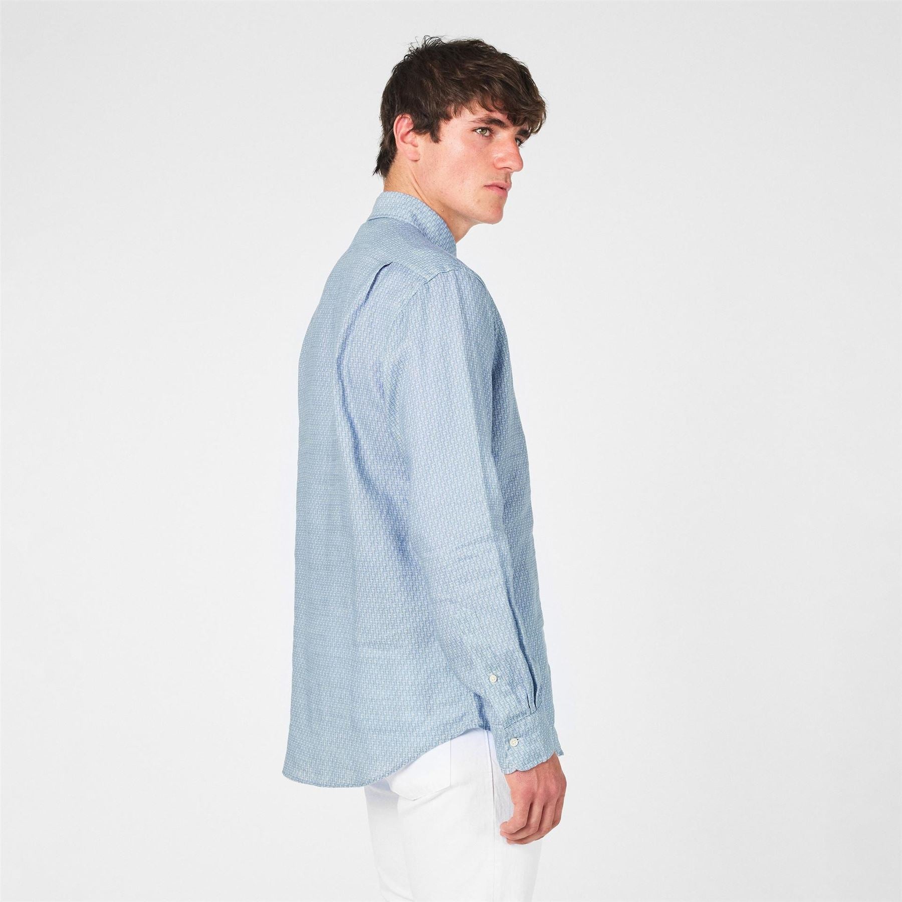 Polo Ralph Lauren Regular Fit Cuff Sleeve Point Collar Shirt