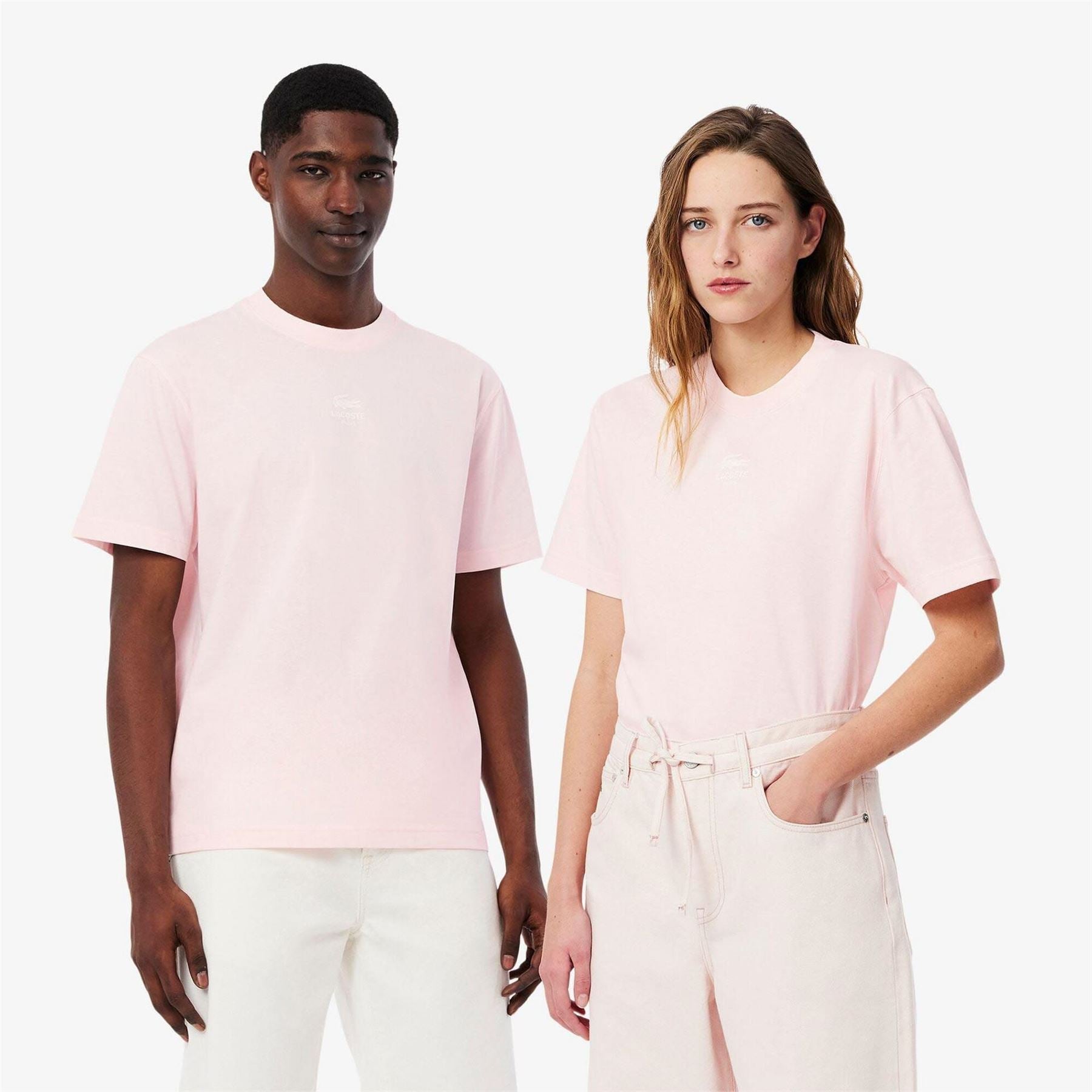 Lacoste Print Cotton T-Shirt