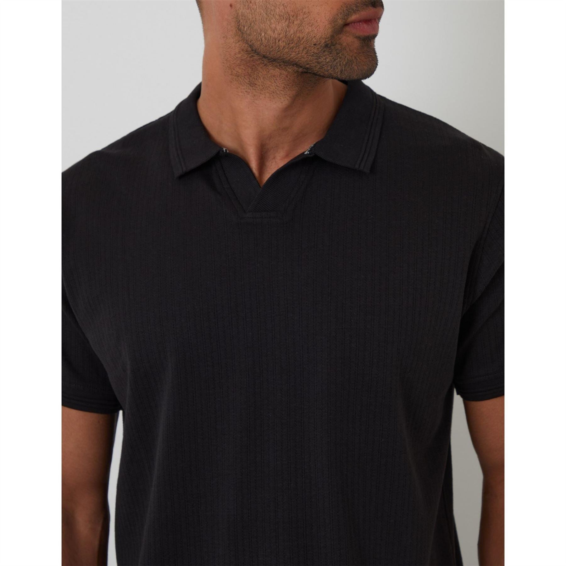 Threadbare Collared Neck Short Sleeve Regular Fit Polo Shirt