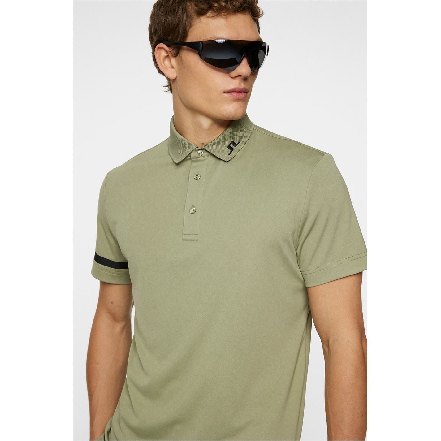 J Lindeberg Golf Short Sleeve Performance Polo Shirt