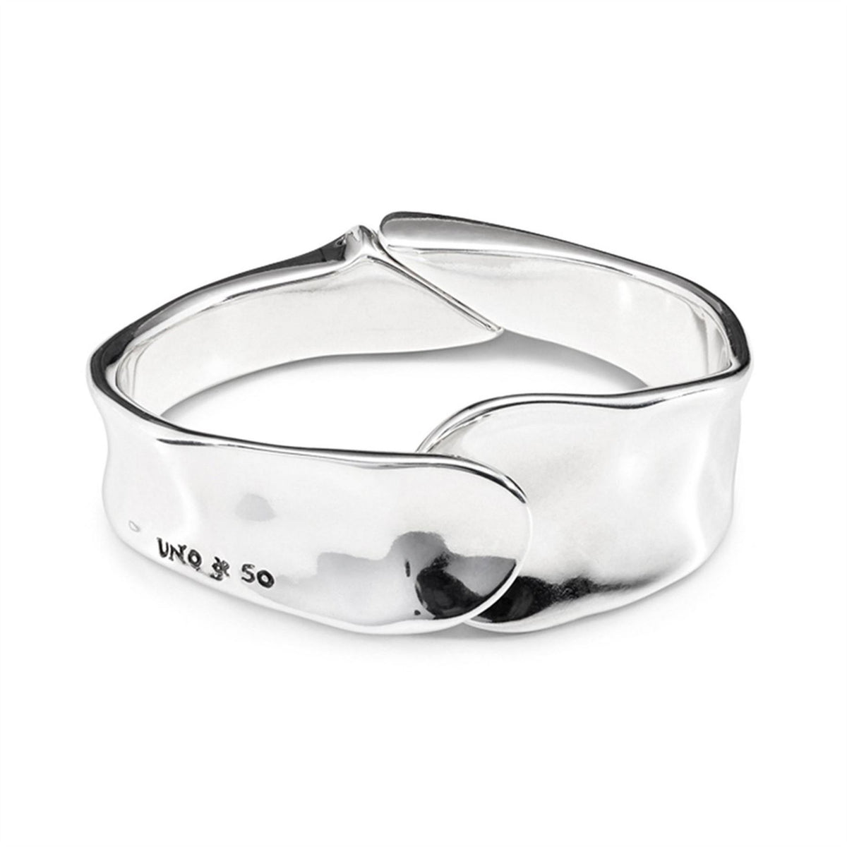 UNOde50 Sterling Silver Plated Bangle