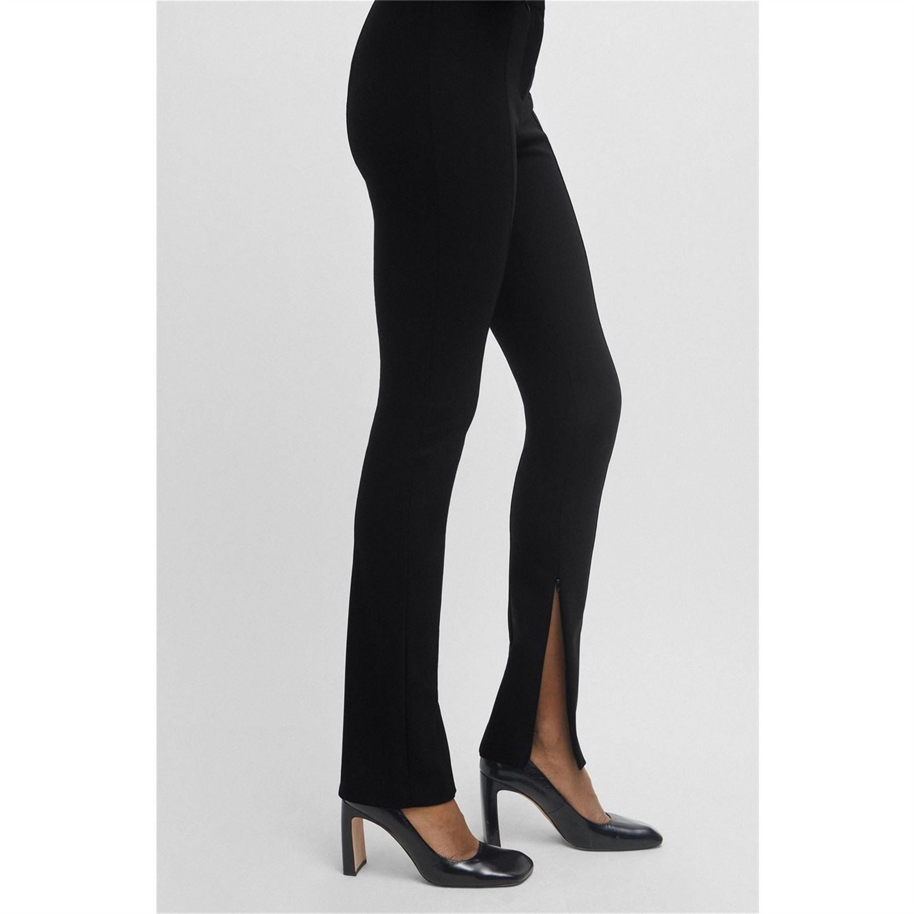 Boss Tukeva Solid Patterned Slim Trousers