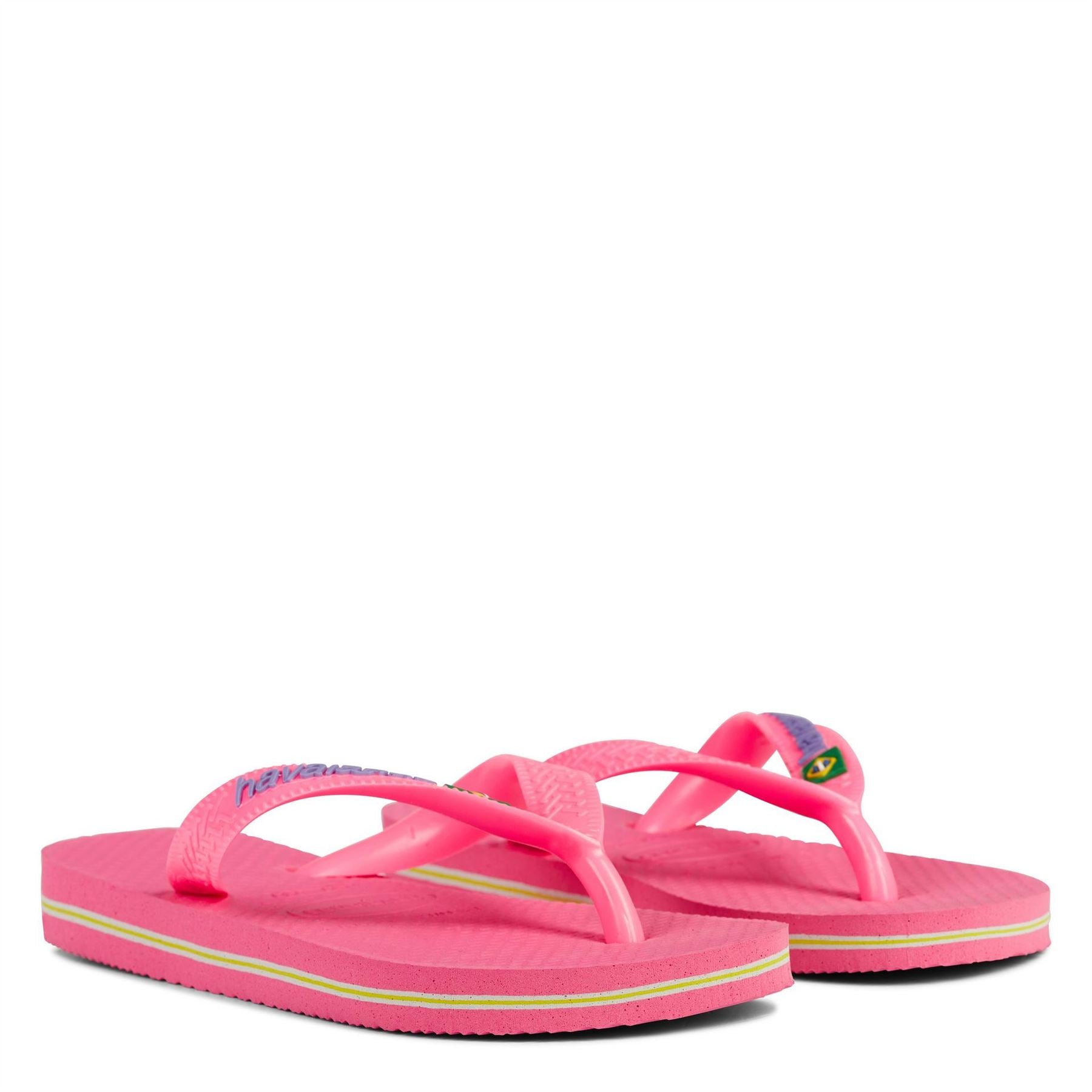 Havaianas Brasil Logo Crystal Rose 27 28