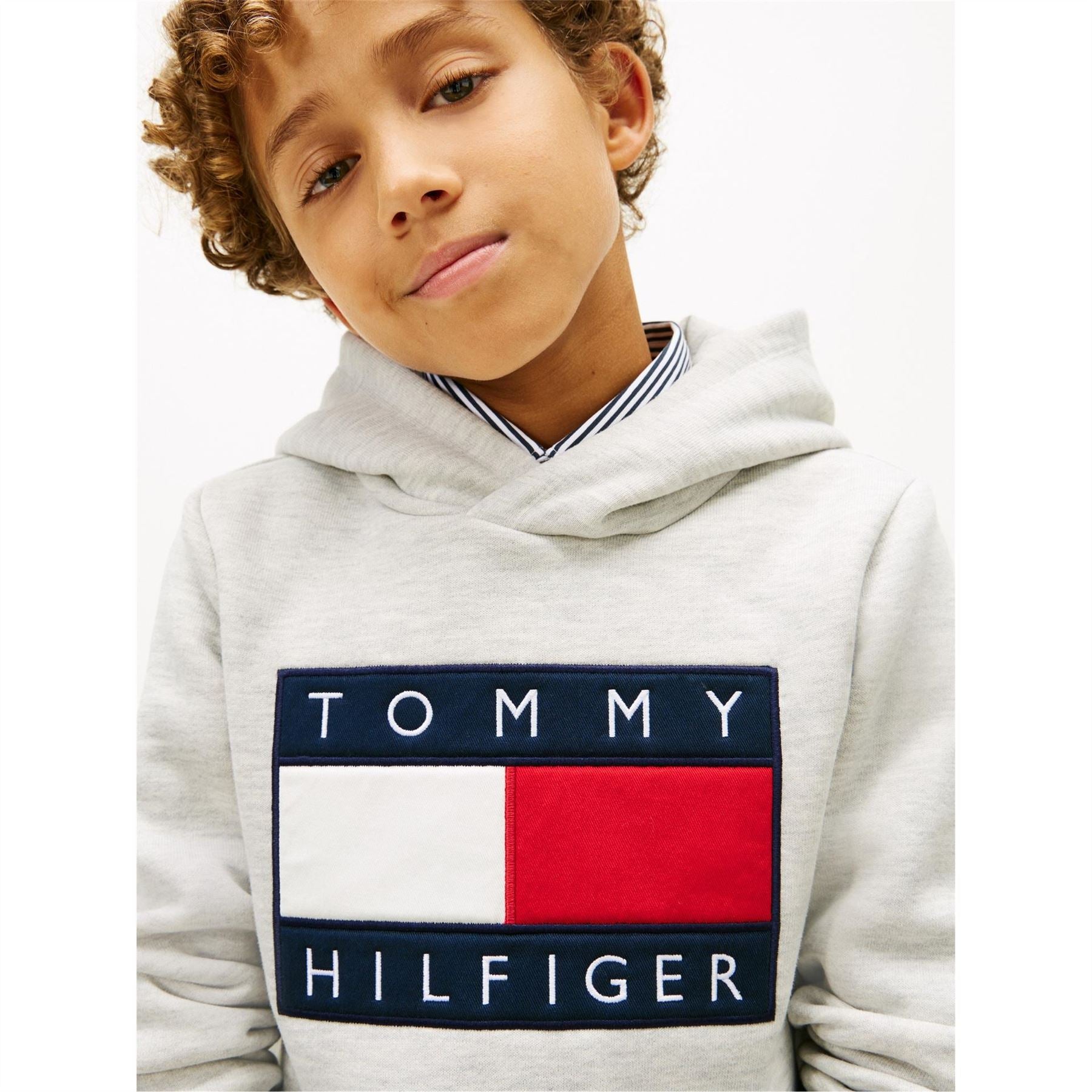 Tommy Hilfiger Heritage Hooded Neck Long Sleeve Sweatshirt