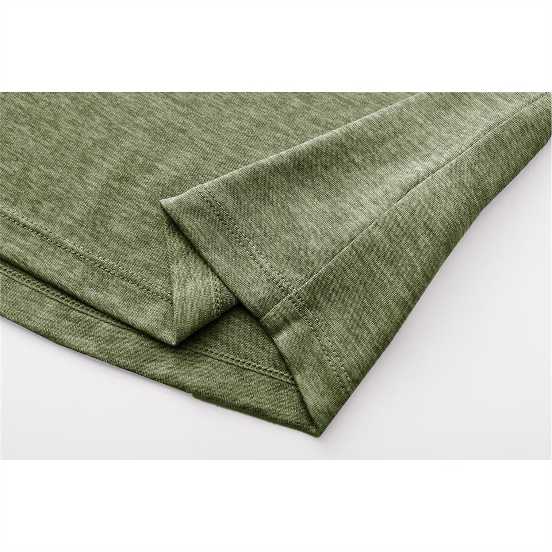 Everlast Flex Regular Fit Zip Neck Long Sleeve Athletic Top