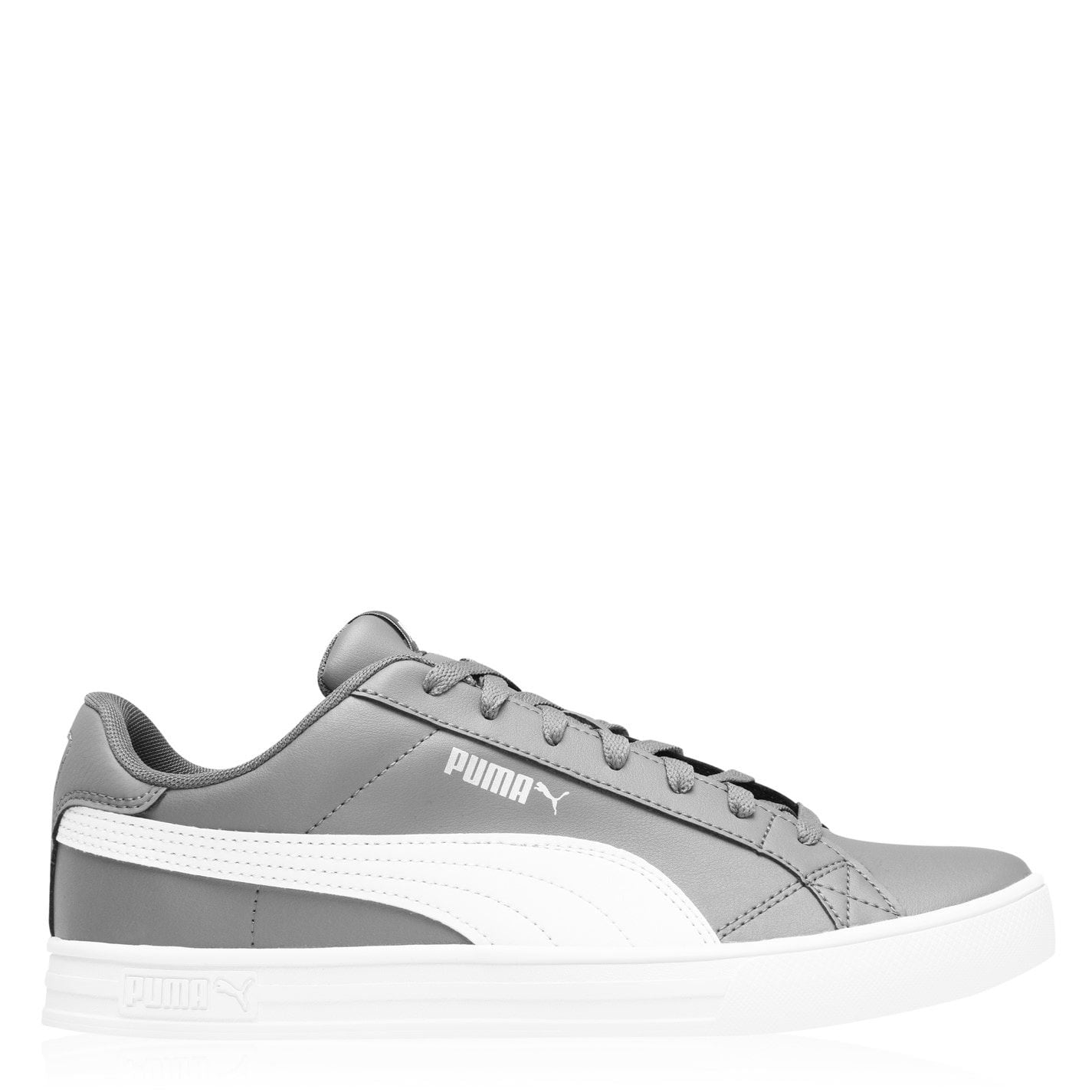 Puma Mens Smash Vulcan 3 Low Trainers