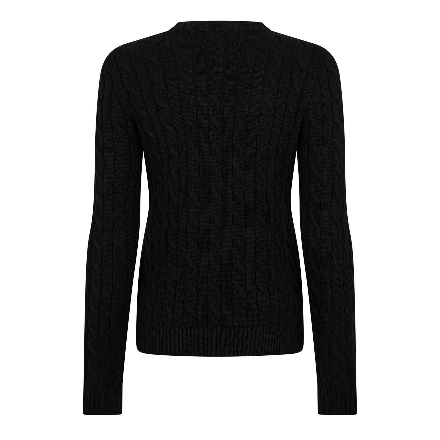 Lauren by Ralph Lauren Trim Cable Knit Jumper