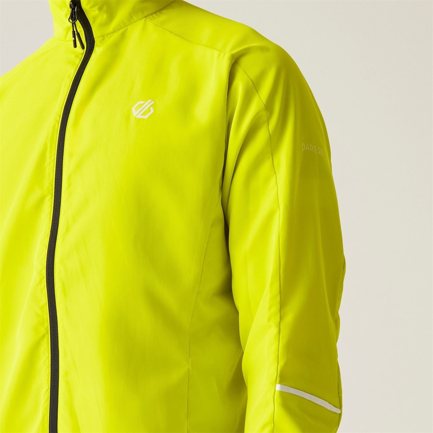 Dare 2b Illmprwndshl Reflective Ribbon High Neck Elasticated Cuff Performance Jacket