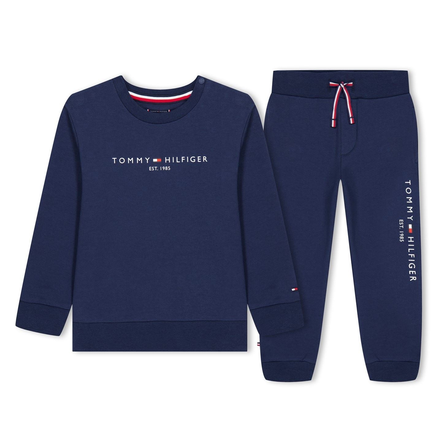 Tommy Hilfiger Hilfiger Essential Crew Neck Jogger Set