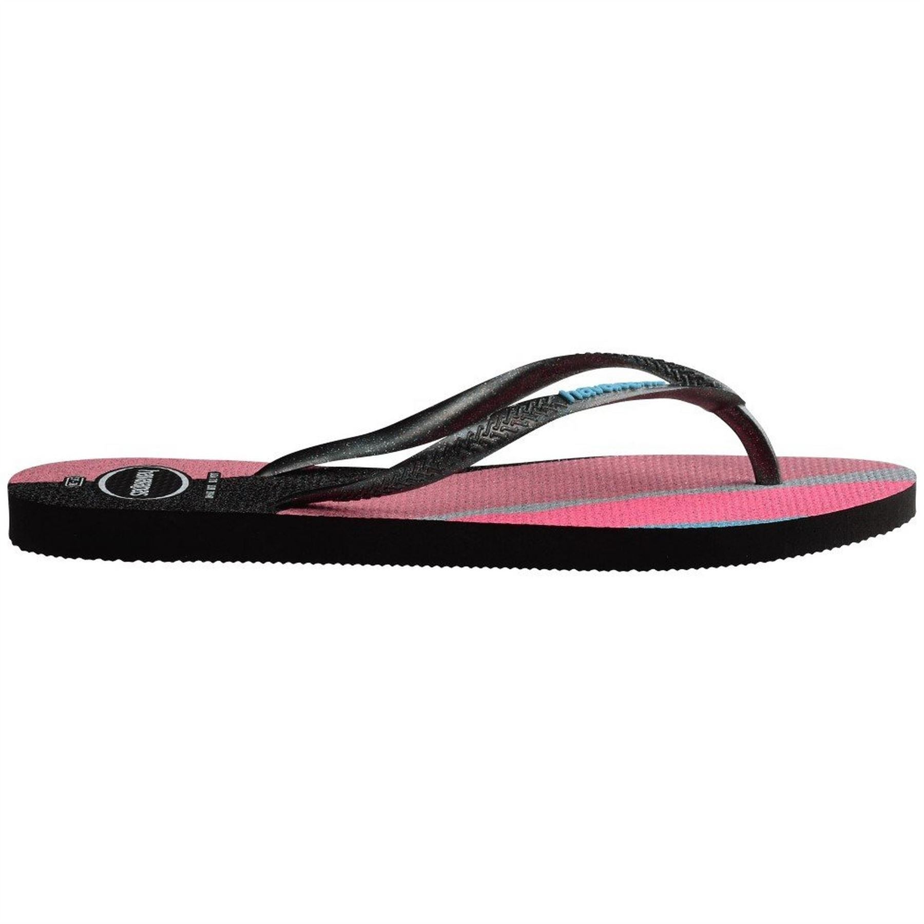 Havaianas Womens Hav. Slim Palette Glow Velvet Rose Flip Flops