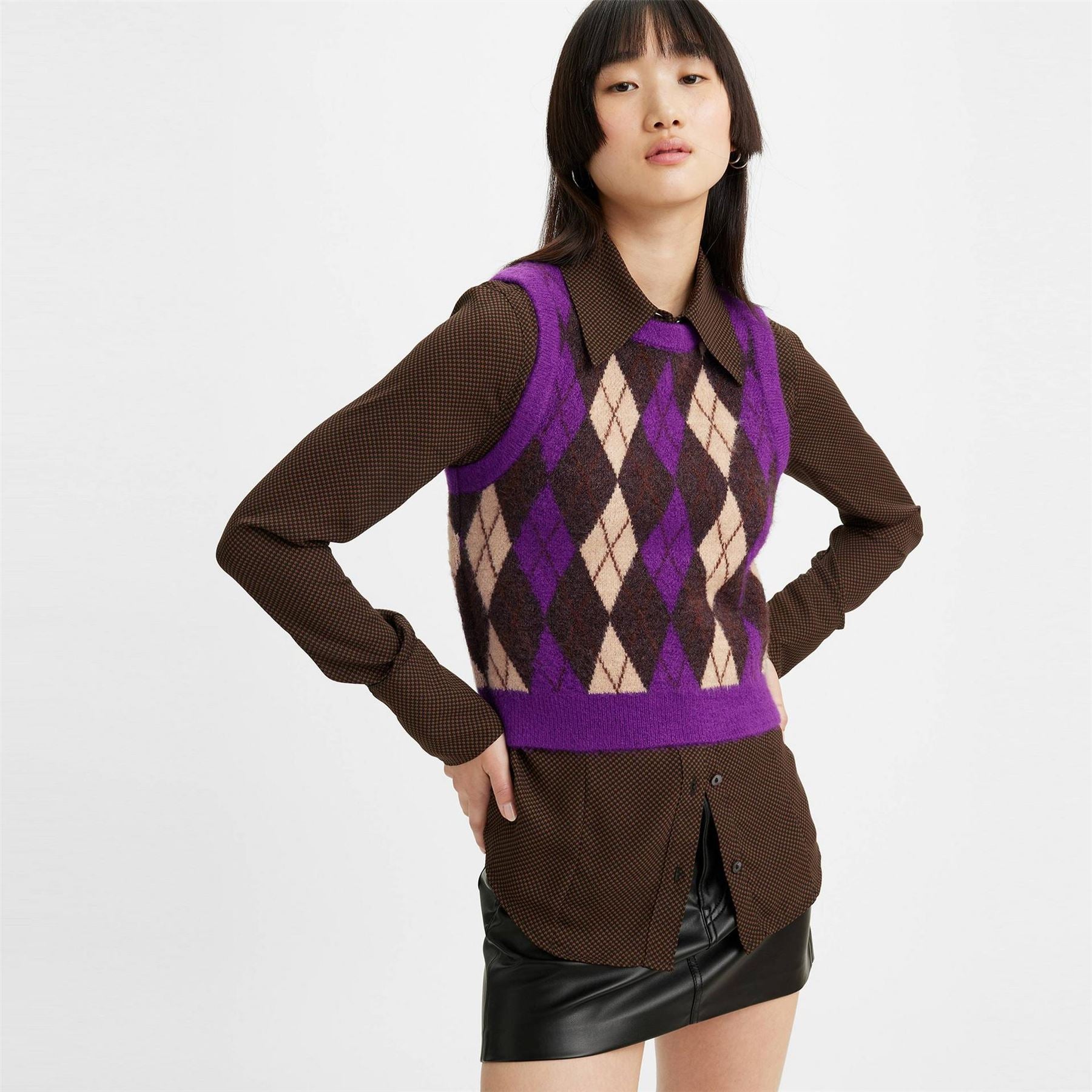Levis Deja Vu Kirsten Knitted Sweater Vest