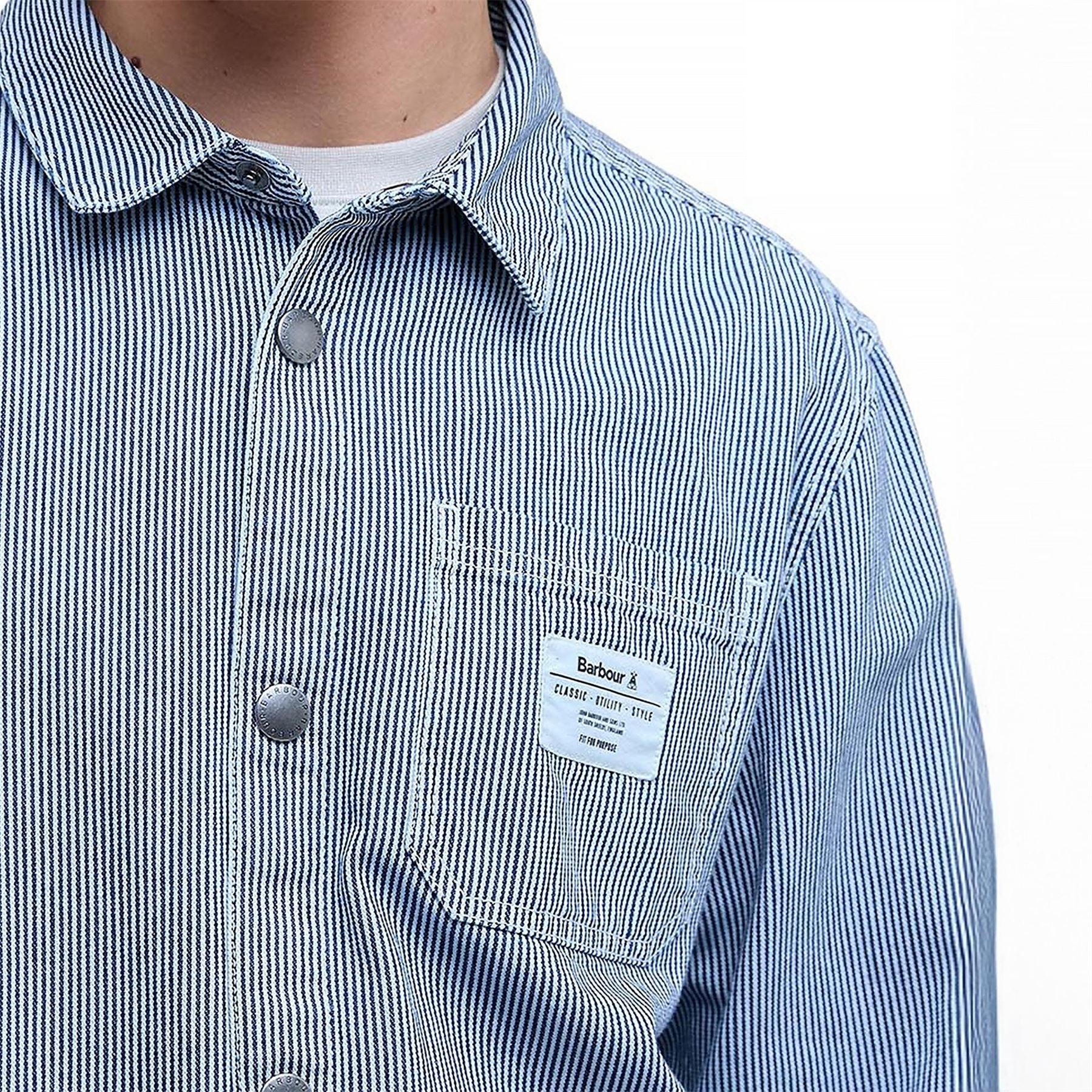 Barbour Striped Overshirt