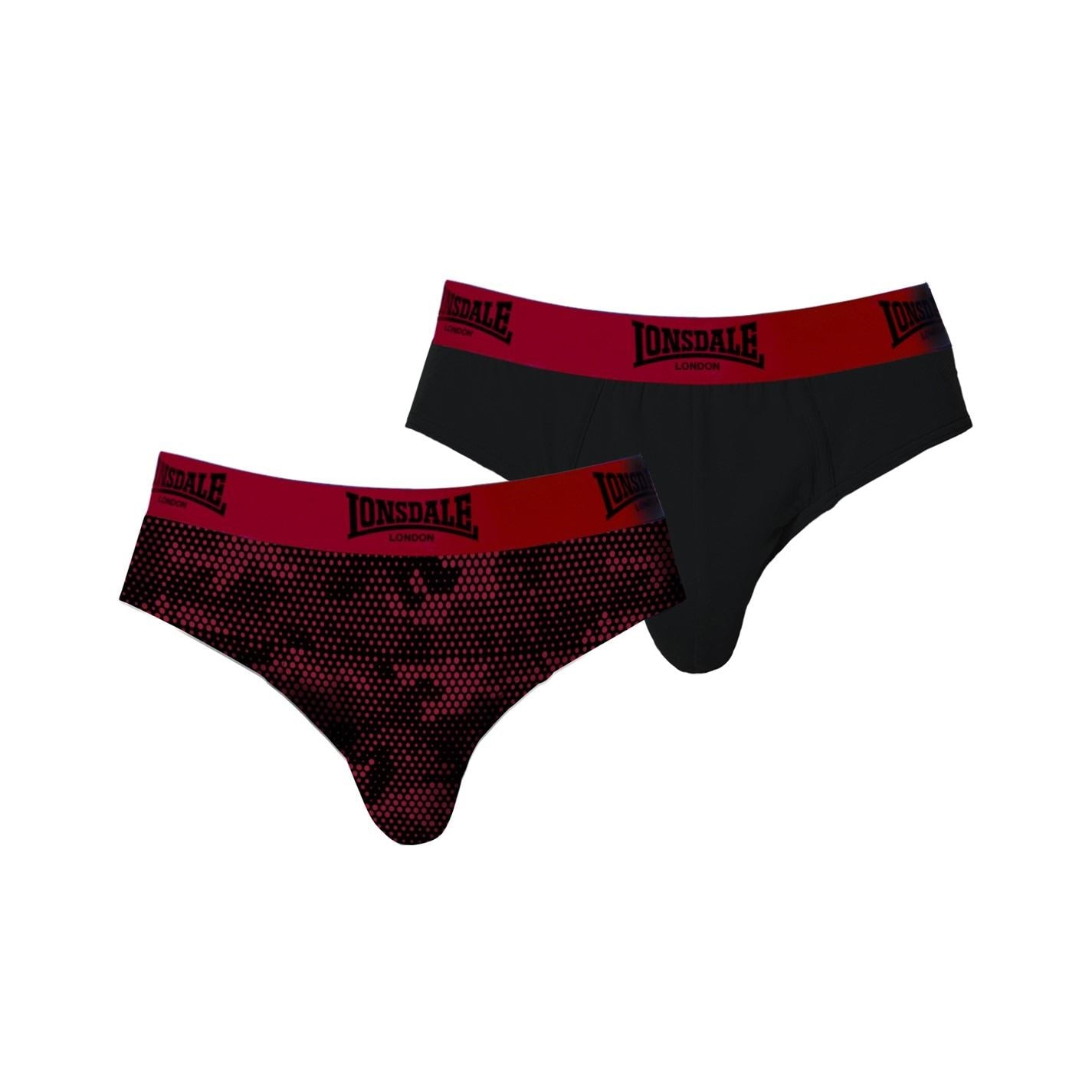 Lonsdale Mens 2pk Brief