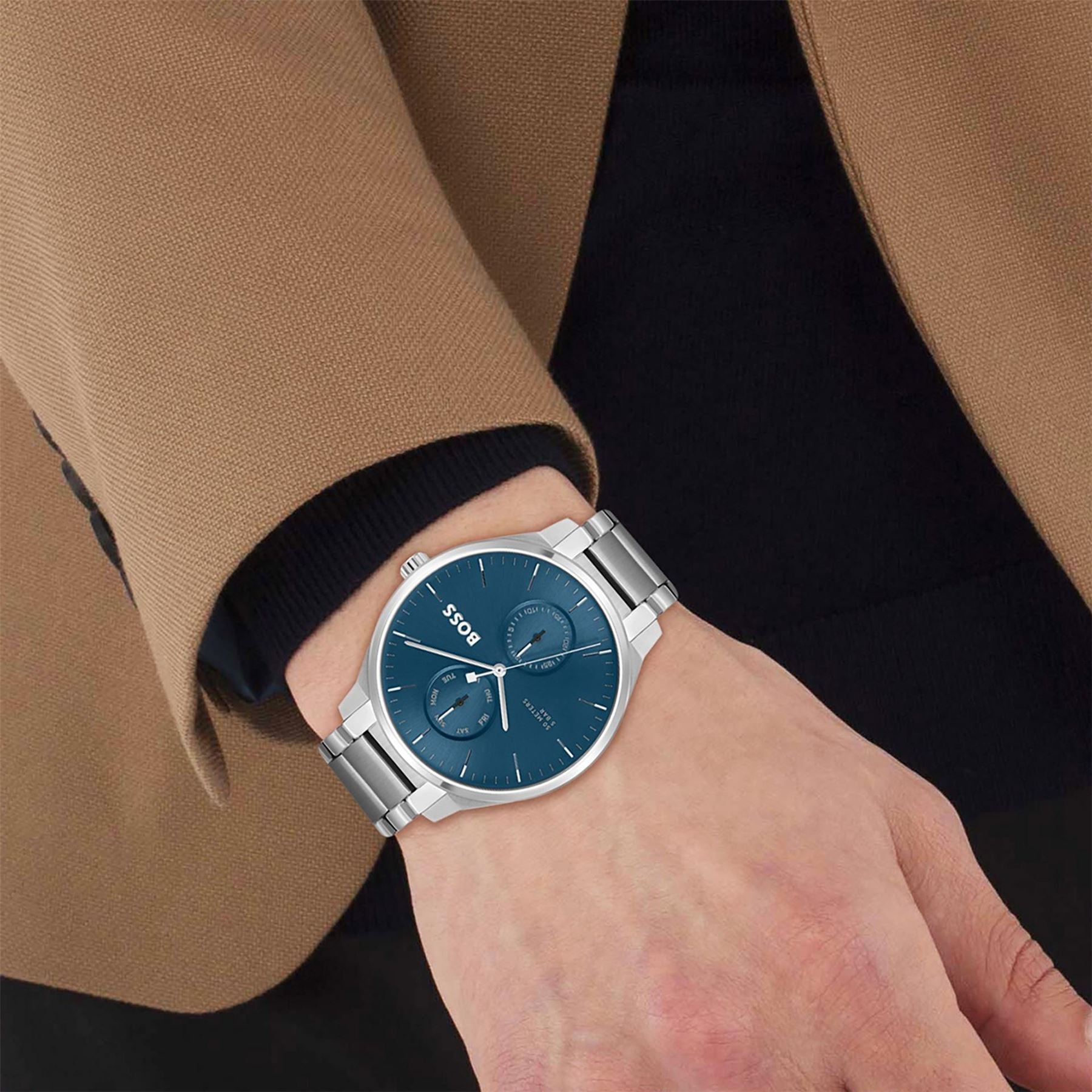 Boss Tyler Multifunction Water Resistant Analogue Quartz Watch