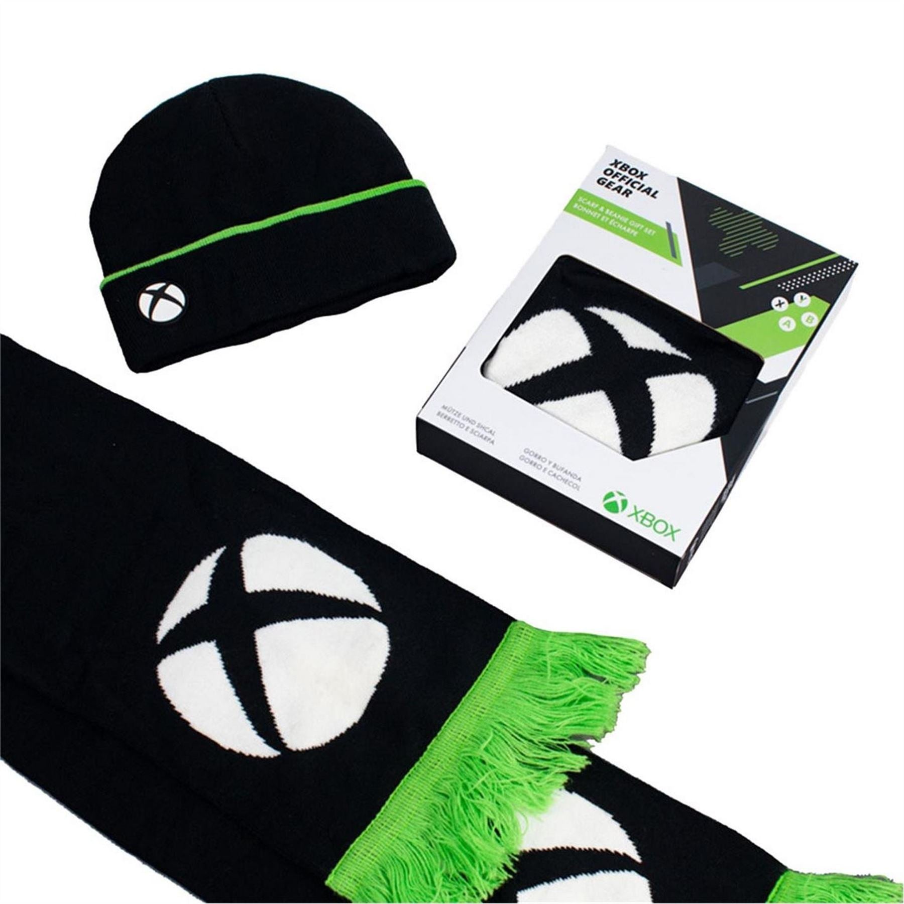 Xbox X Gift Set   Beanie  And  Scarf