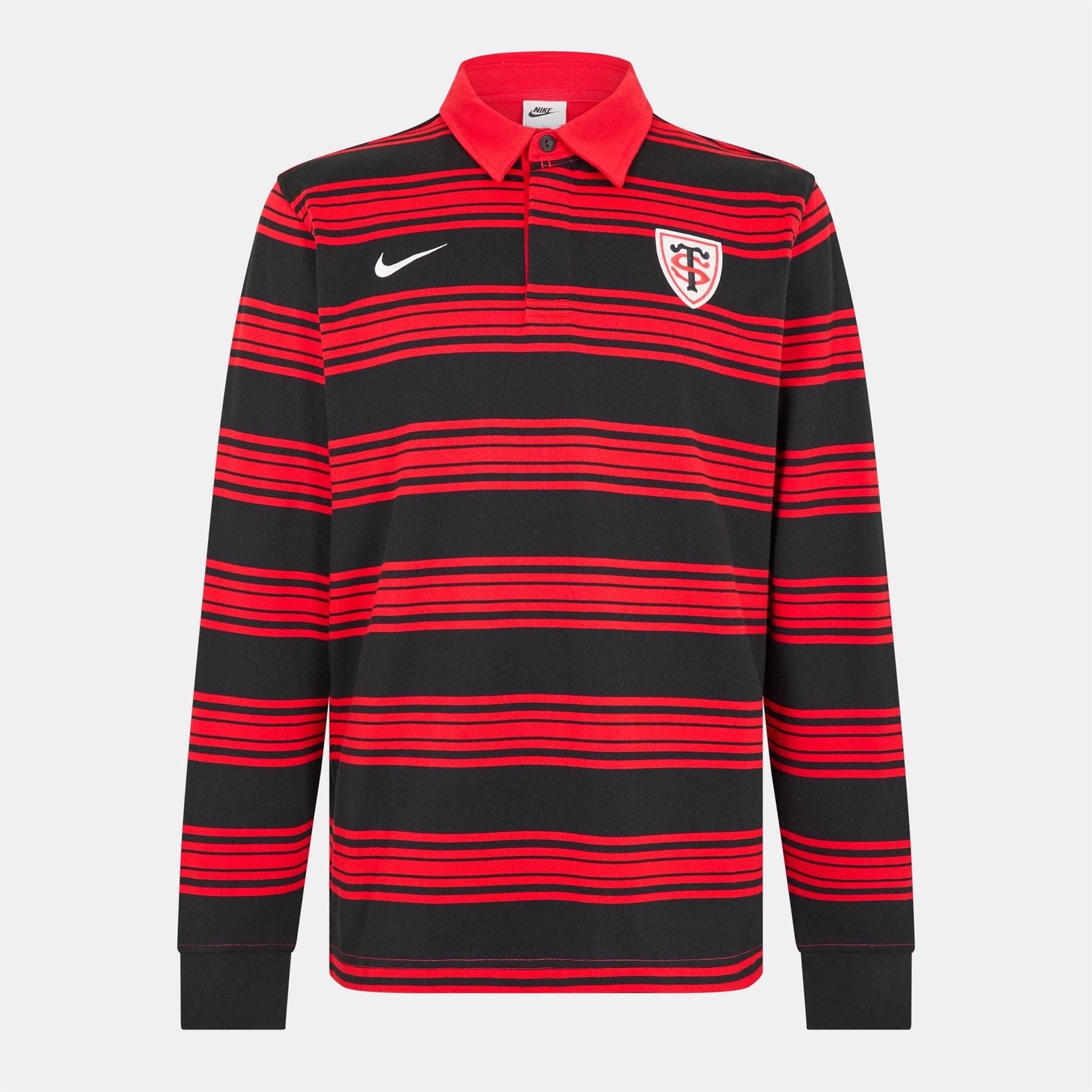 Nike Mens Stade Toulousain Long Sleeve Home Shirt 2025 2026