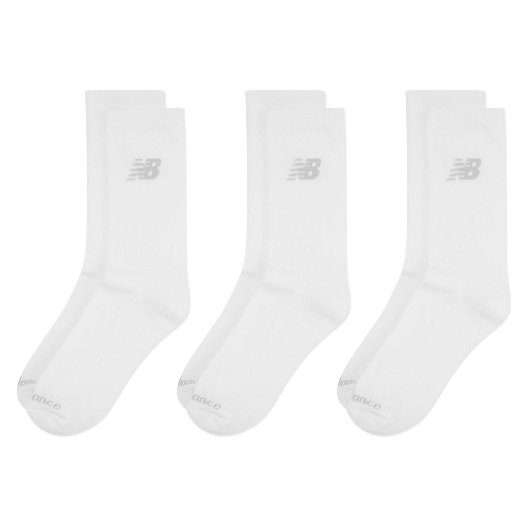 New Balance Kids 3 Pack Of Crew Socks