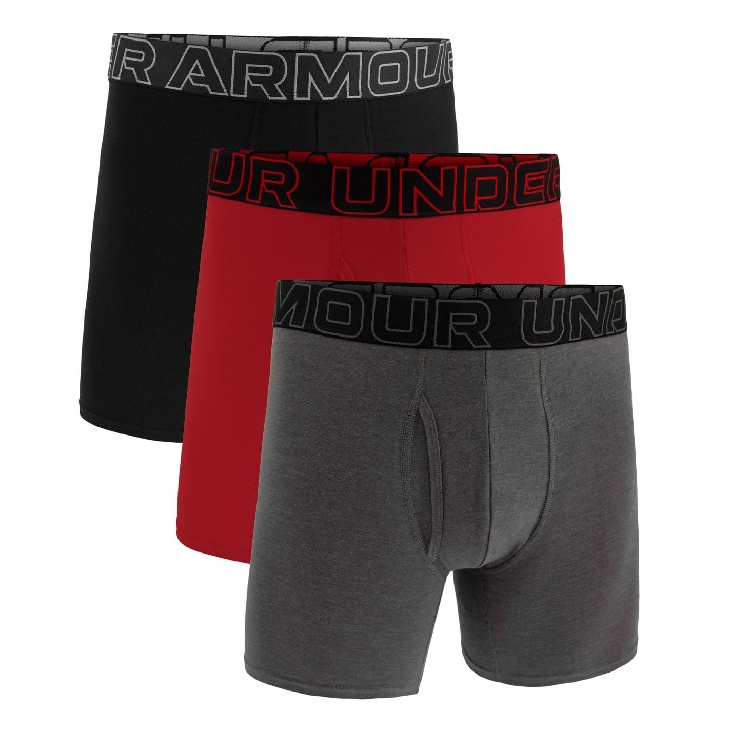Under Armour Cotton 3 Pack Boxer Brief