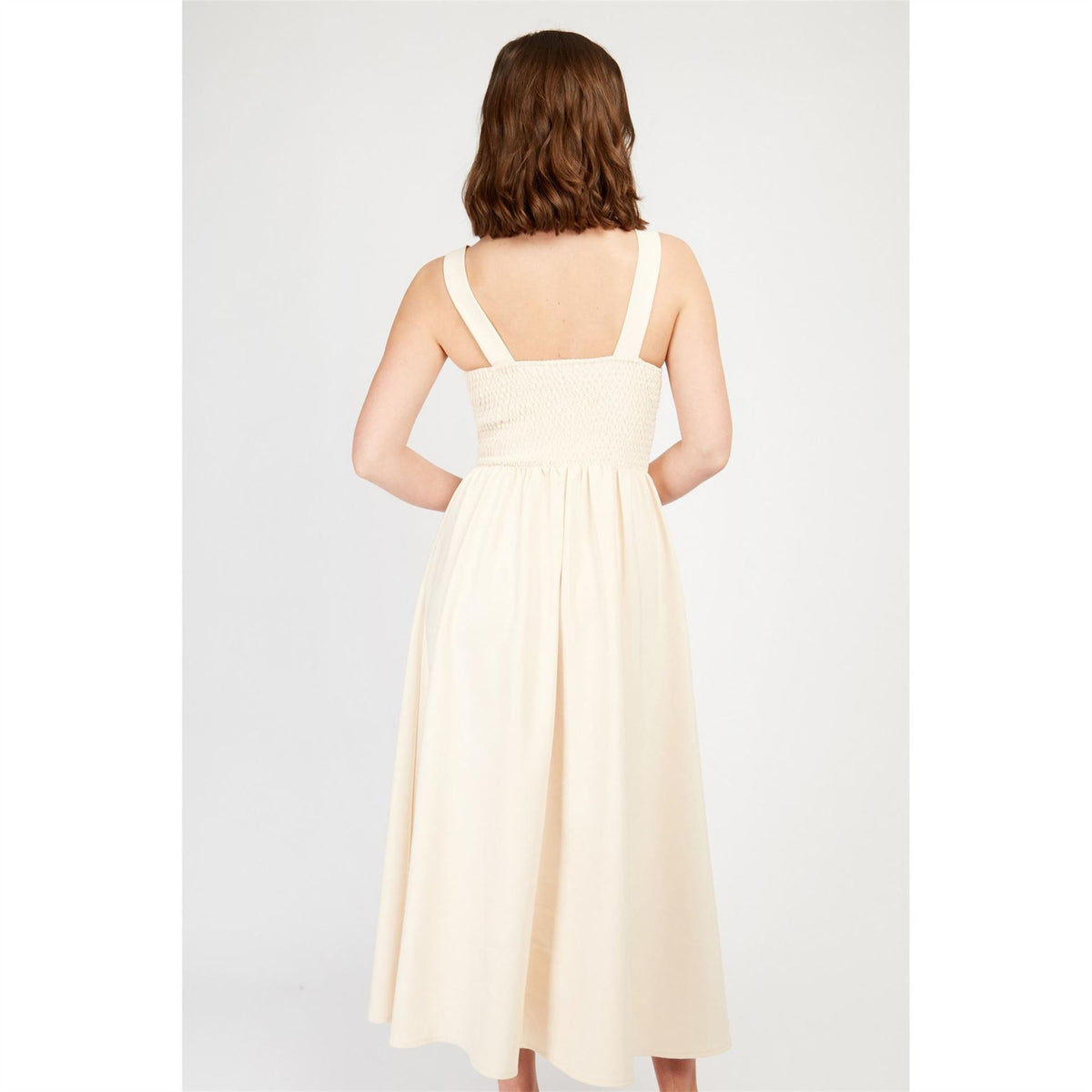 Little Mistress Maxi V-Neck Sleeveless A-Line Dress