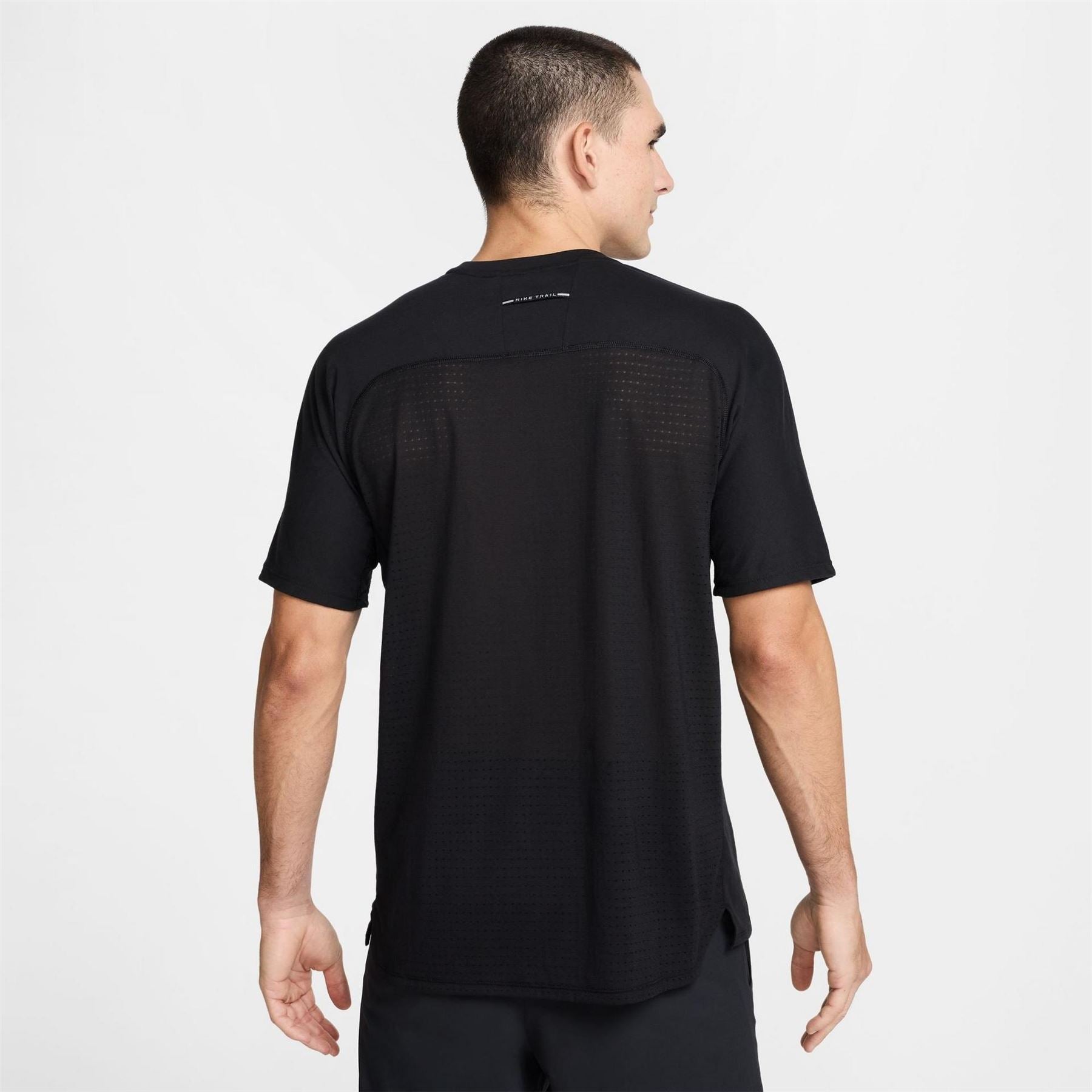 Nike Solar Stitched Detail Crew Neck Short Sleeve Jersey T-Shirt