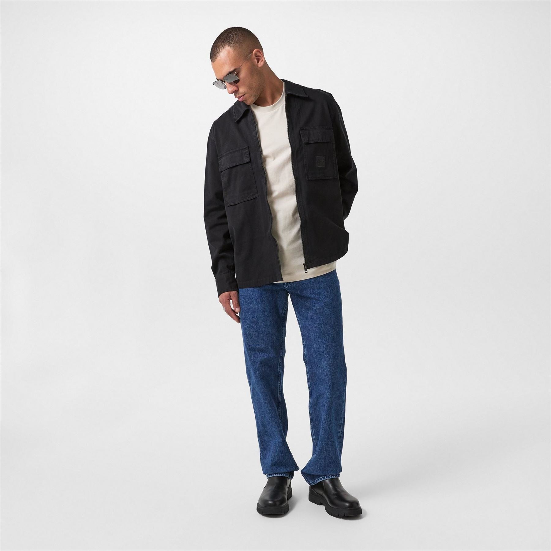 Boss Regular Fit Overshirt Jacket