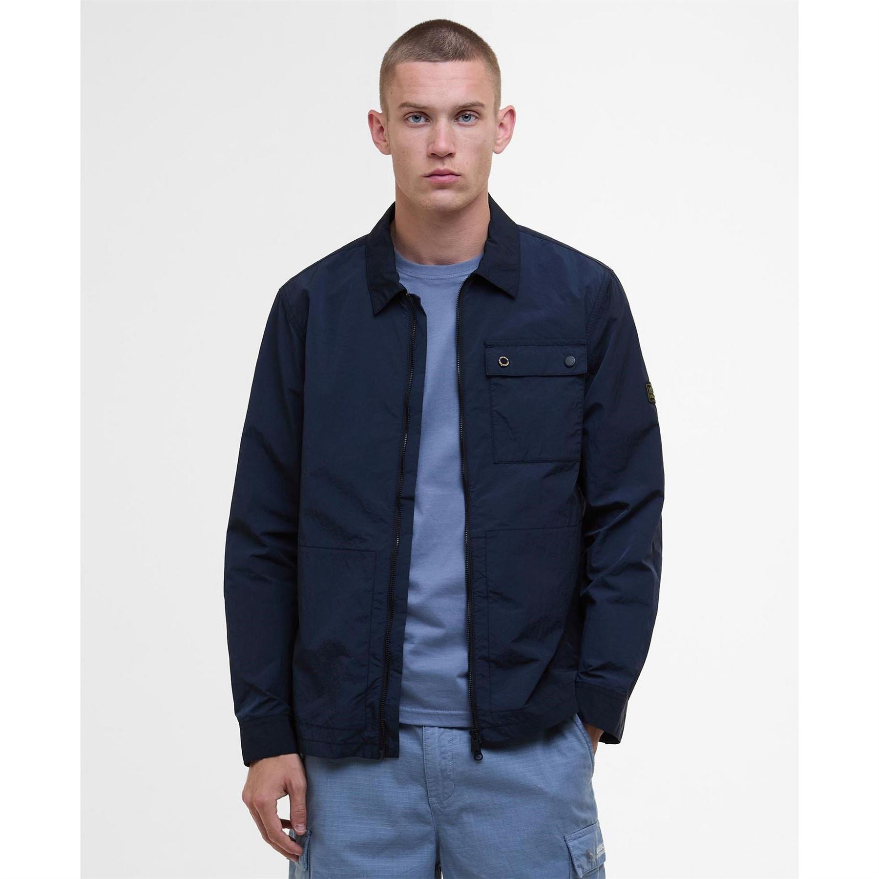 Barbour International Inline Zip Through Overshirt