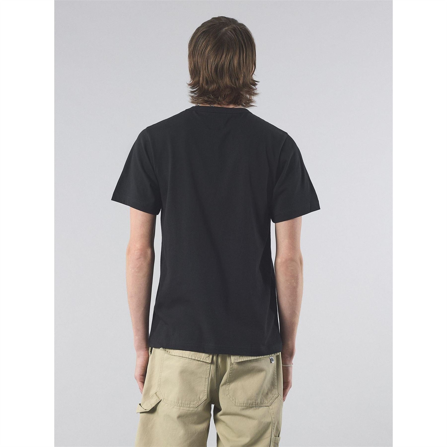 Pretty Green Tour Logo Print Regular Fit Crew Neck T-Shirt