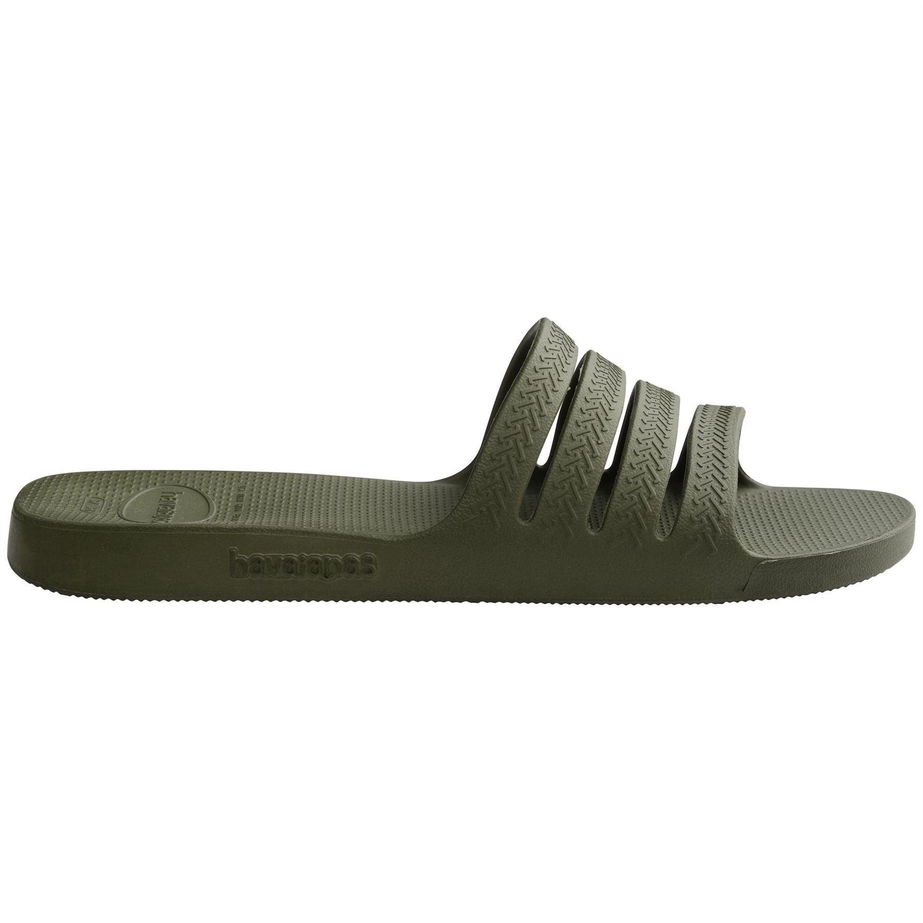 Havaianas Womens Hav. Slide Stradi Green 35 36 Flip Flops