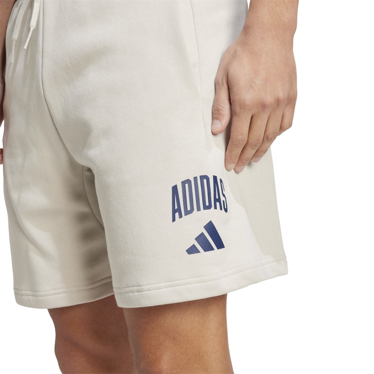adidas Collegiate Bermuda Shorts with Elasticated Waistband