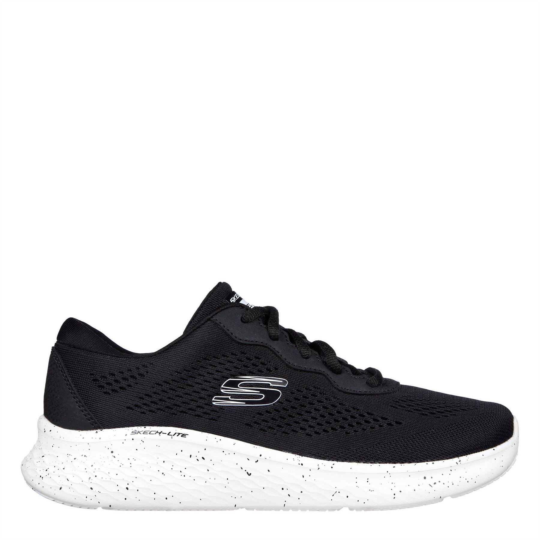 Skechers Mesh W Speckle Trim Lac Slip On Trainers Girls