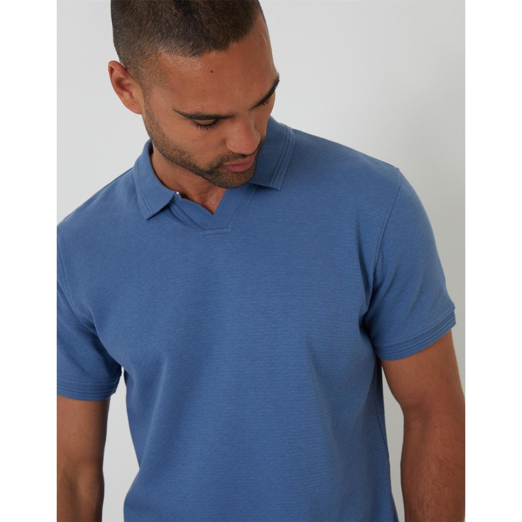 Threadbare Collared Neck Short Sleeve Polo Shirt