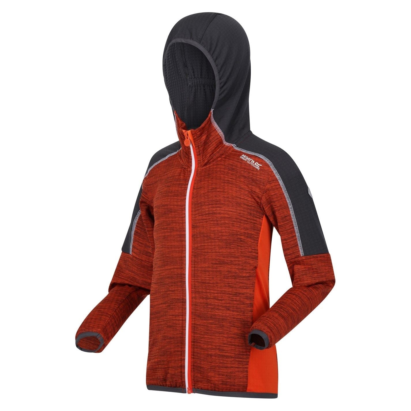 Regatta Burnton Raglan Sleeve Hooded Sweatshirt