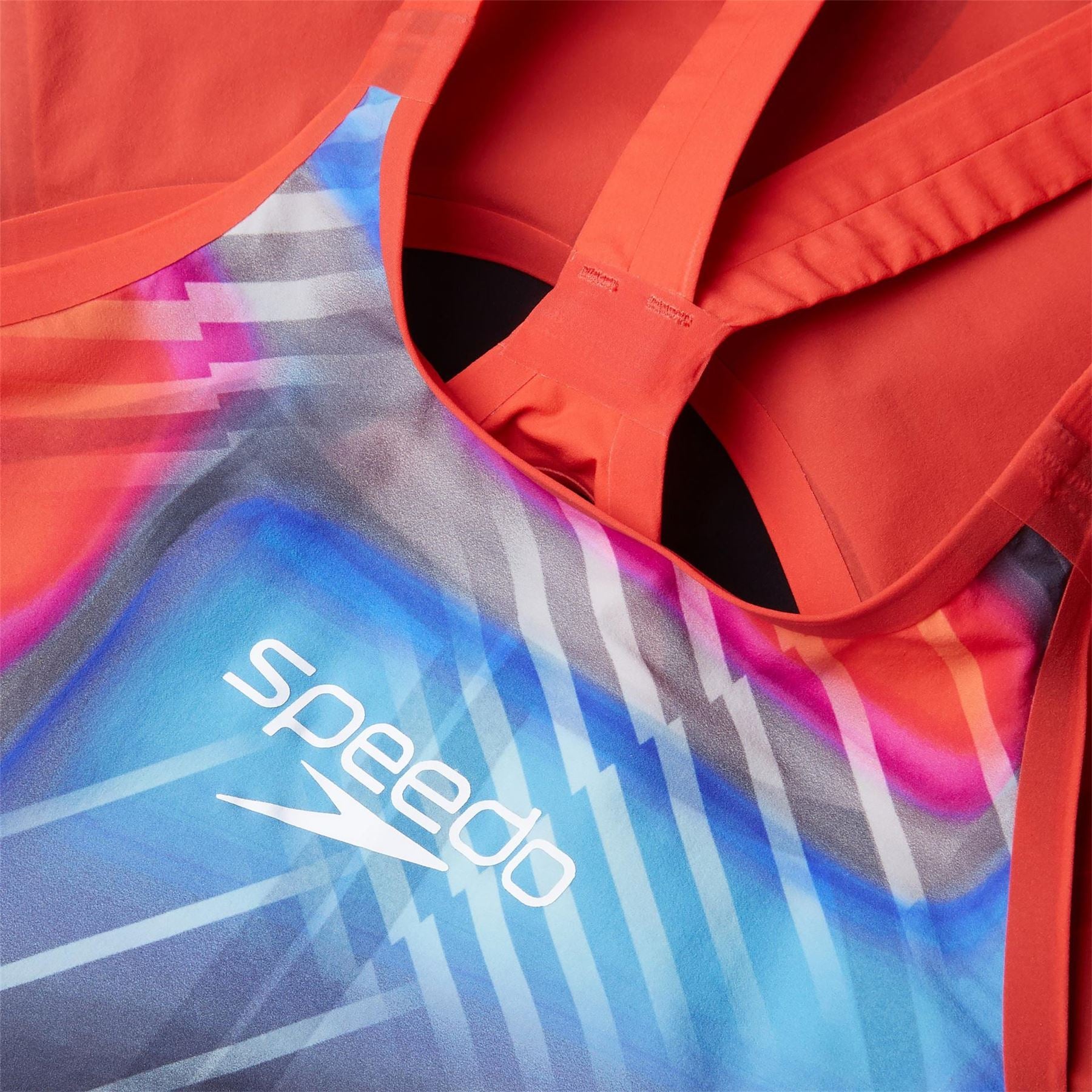 Speedo LZR Valor 2.0 Abstract Patterned Swimsuit